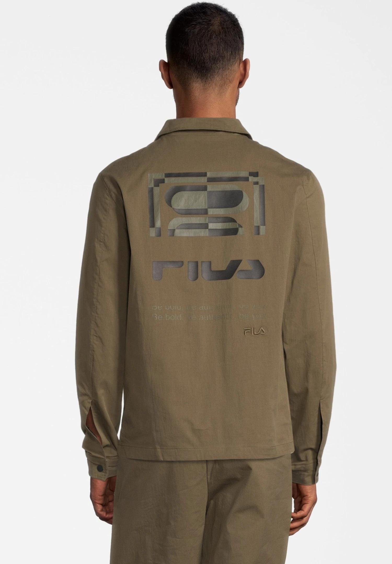 Fila Termoli- Chaqueta Fina - Burnt Olive - Imagen 3