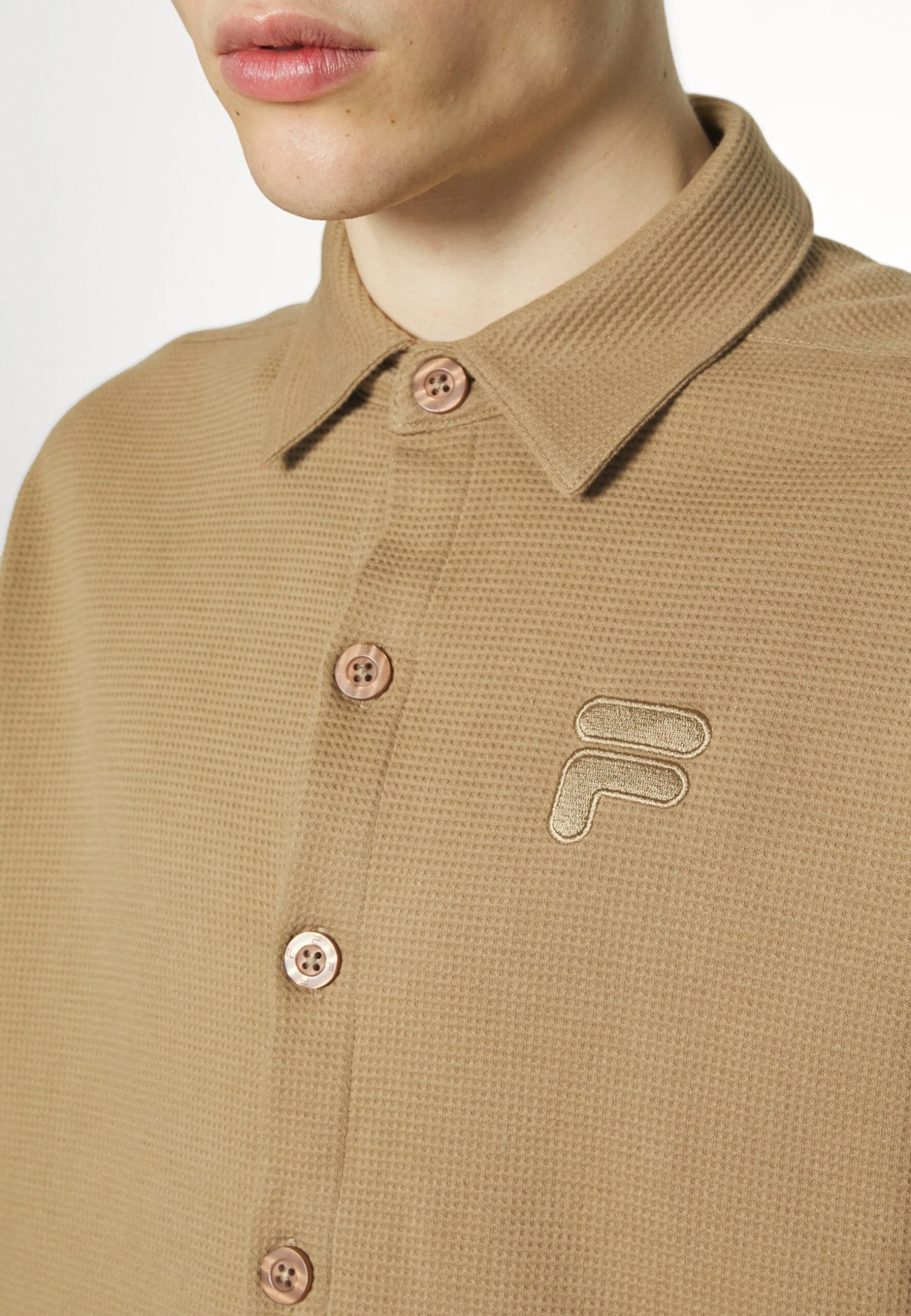 Fila Cavalese Oversized - Camisa - Sepia Tint - Imagen 7