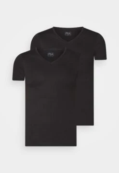 Fila Manv Neck Undershirt 2 Pack - Camiseta Interior - Black