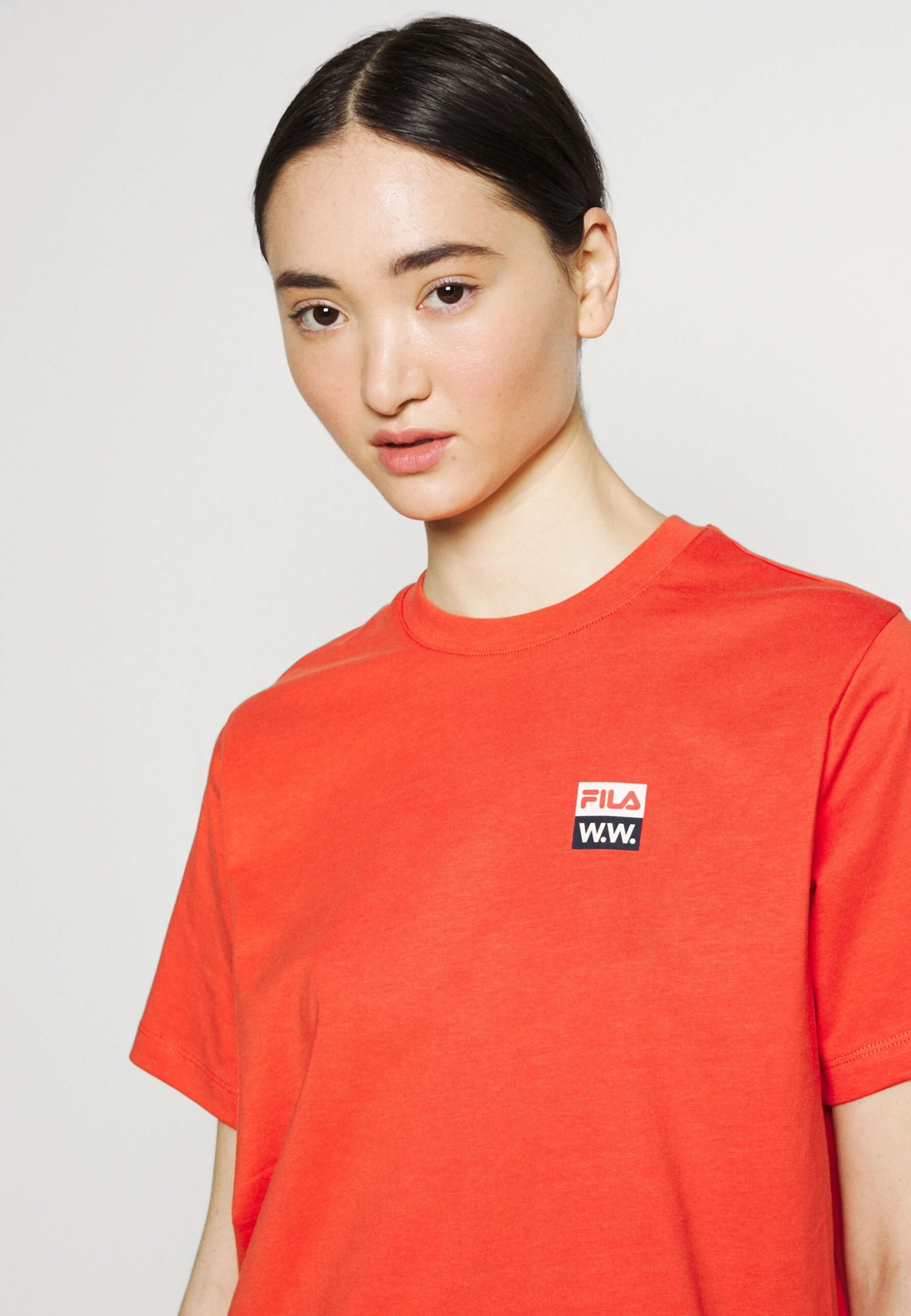 Fila Steffi Tee - Camiseta Estampada - Light Red - Imagen 5