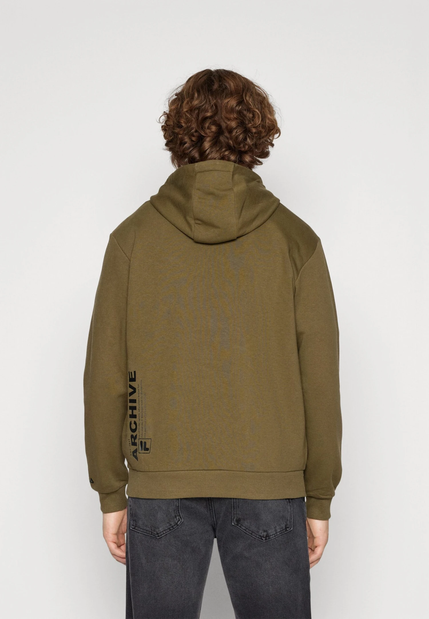 Fila Balbronn Hoody - Sudadera - Olive Night - Imagen 4