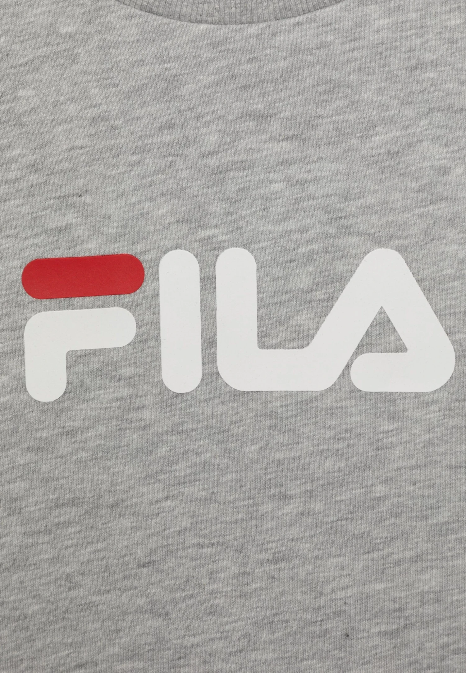 Fila Sordal Classic Logo Crew Unisex - Sudadera - Light Grey Melange - Imagen 3