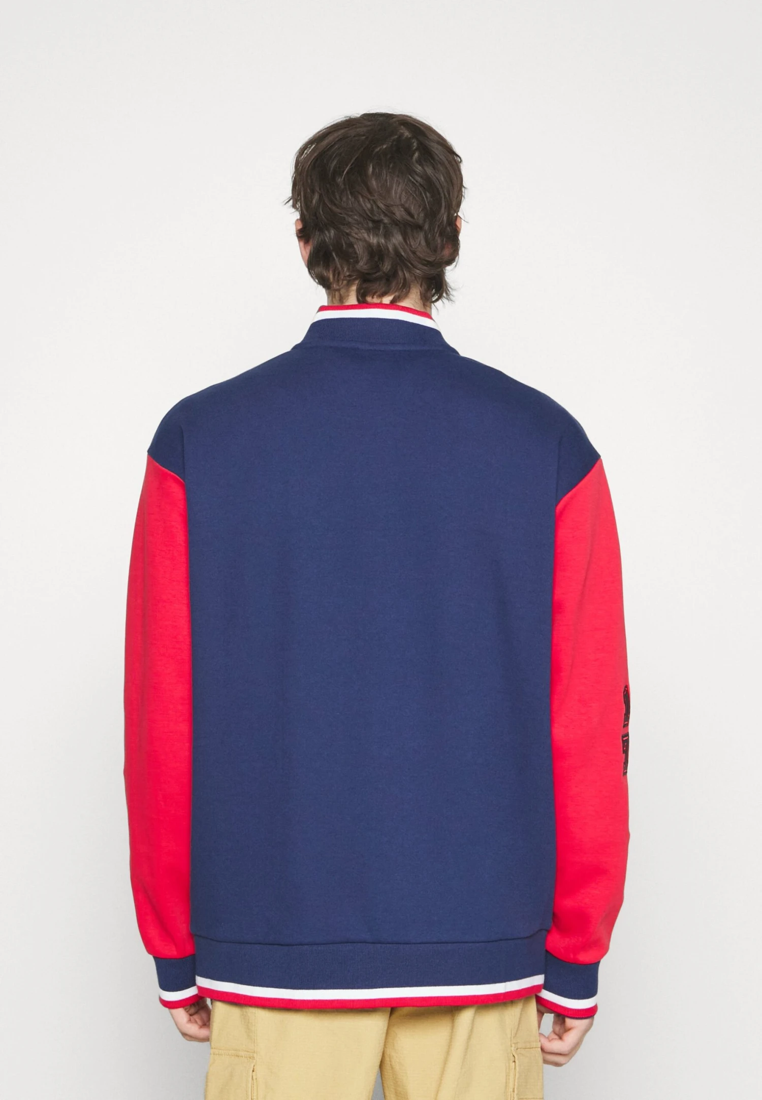Fila Zurow College Jacket - Sudadera Con Cremallera - Medieval Blue/True Red - Imagen 4