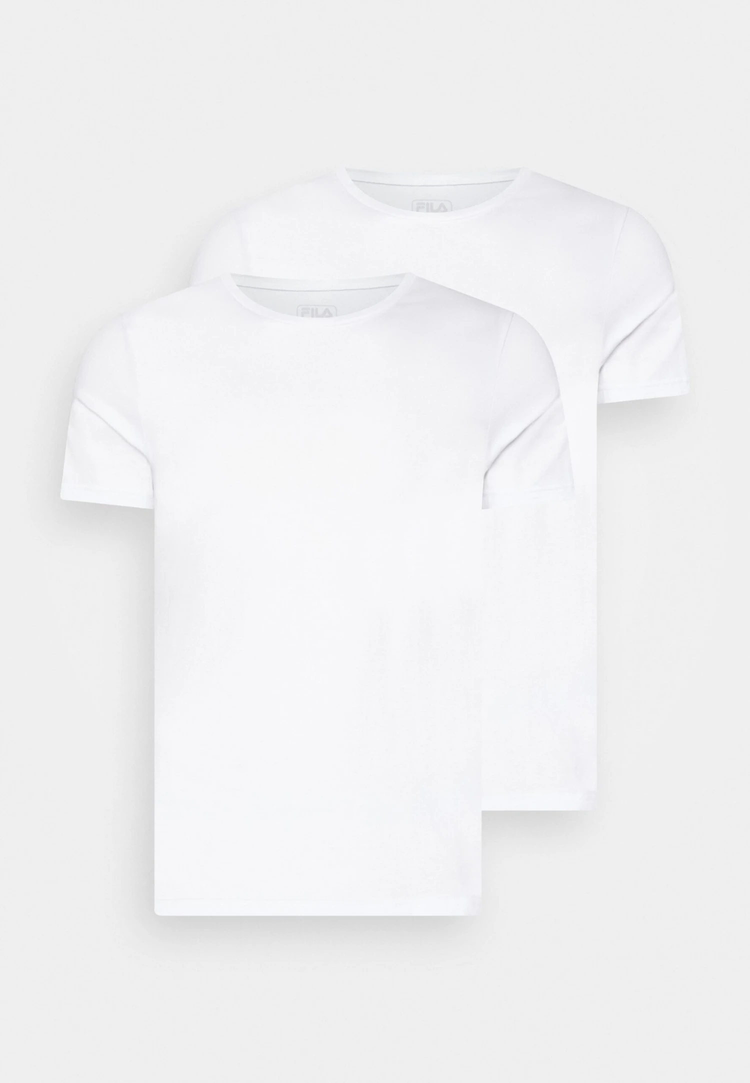 Fila Man Round Neck 2 Pack - Camiseta Interior - White