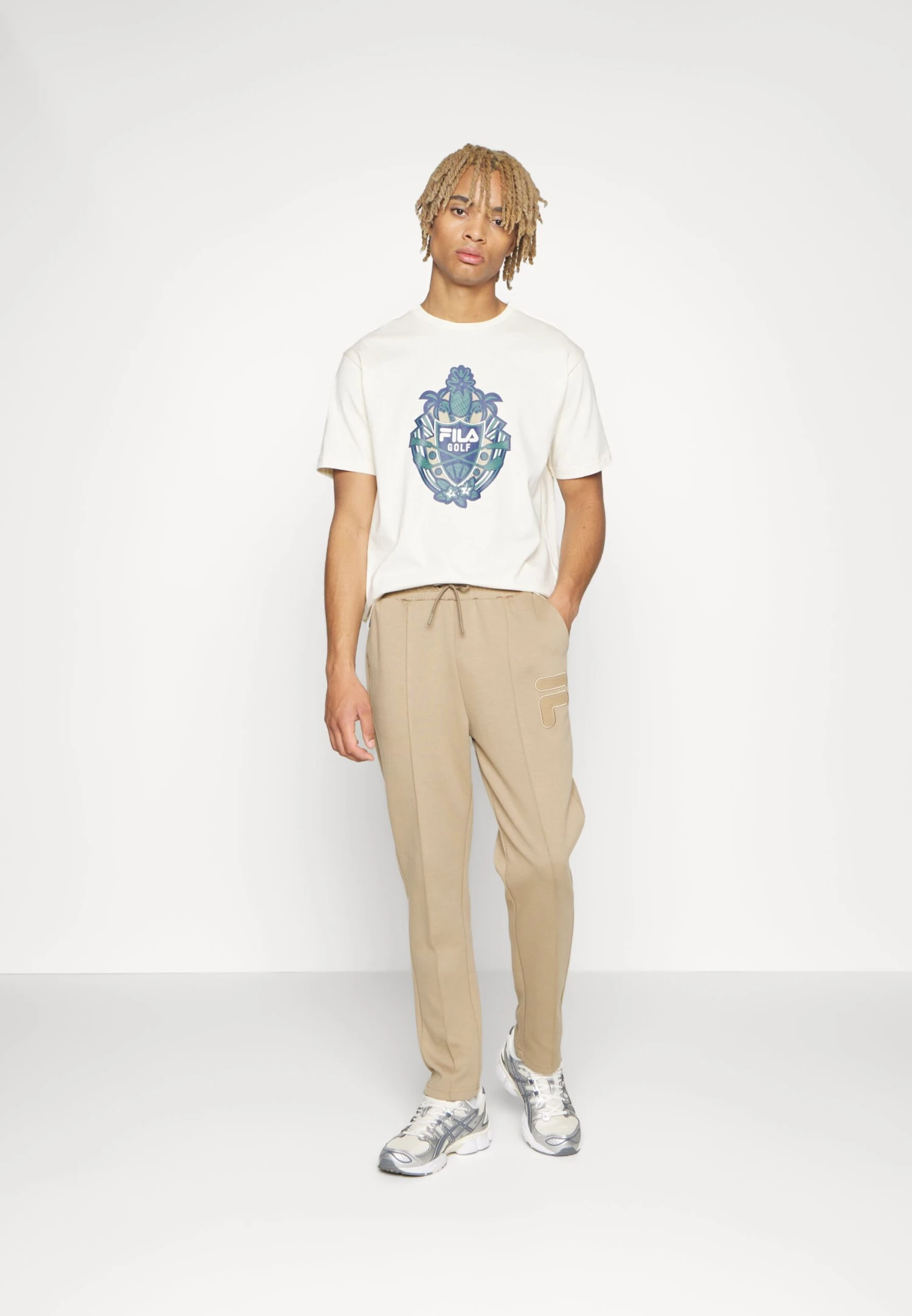 Fila Costa Pants - Pantalones Deportivos - Sepia Tint - Imagen 5