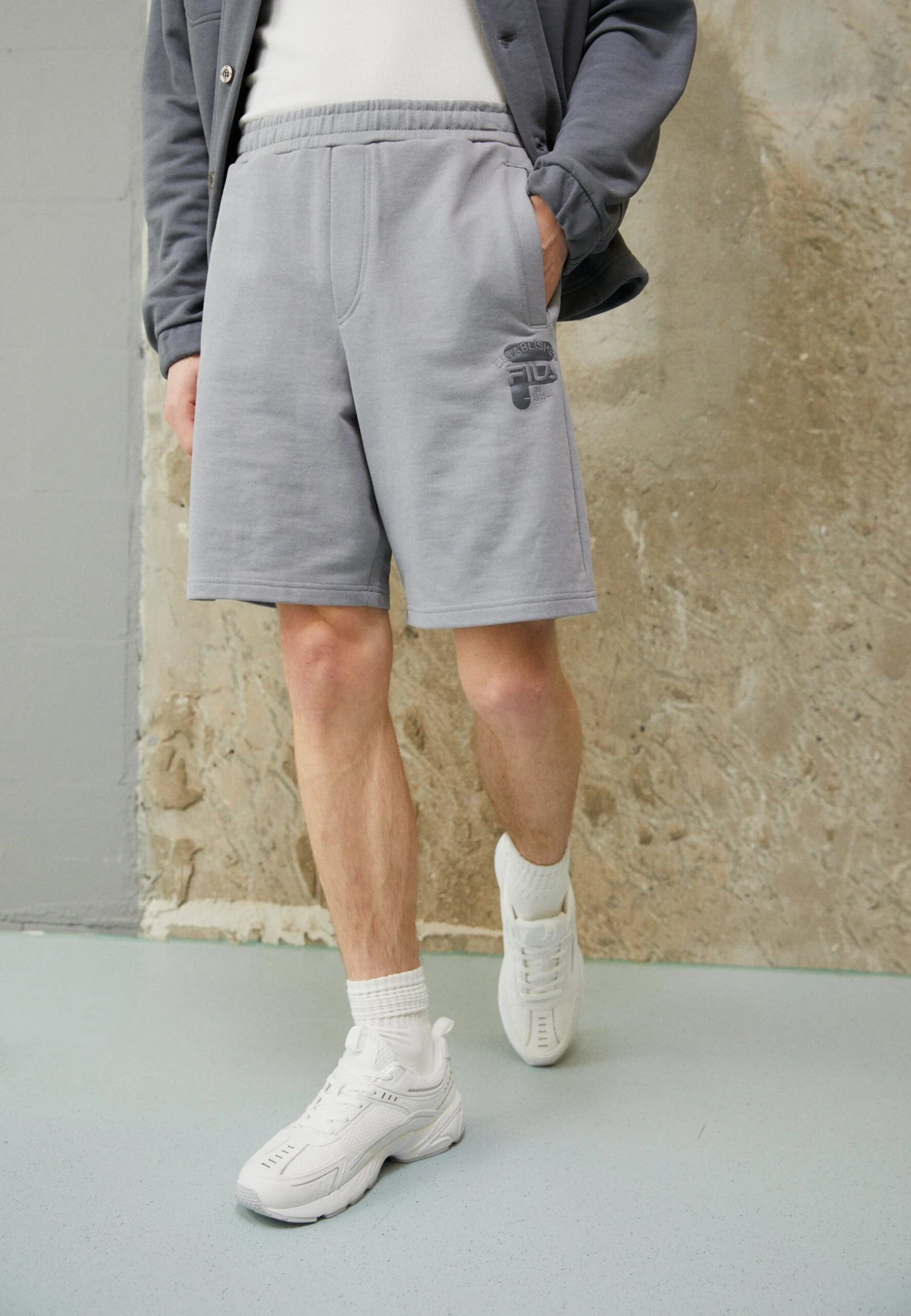 Fila Baiern - Pantalones Deportivos - Night Owl