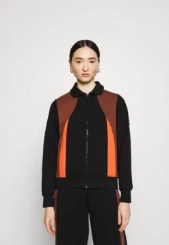 Fila Evonne Track Suit - Sudadera Con Cremallera - Black Beauty/Potting Soil