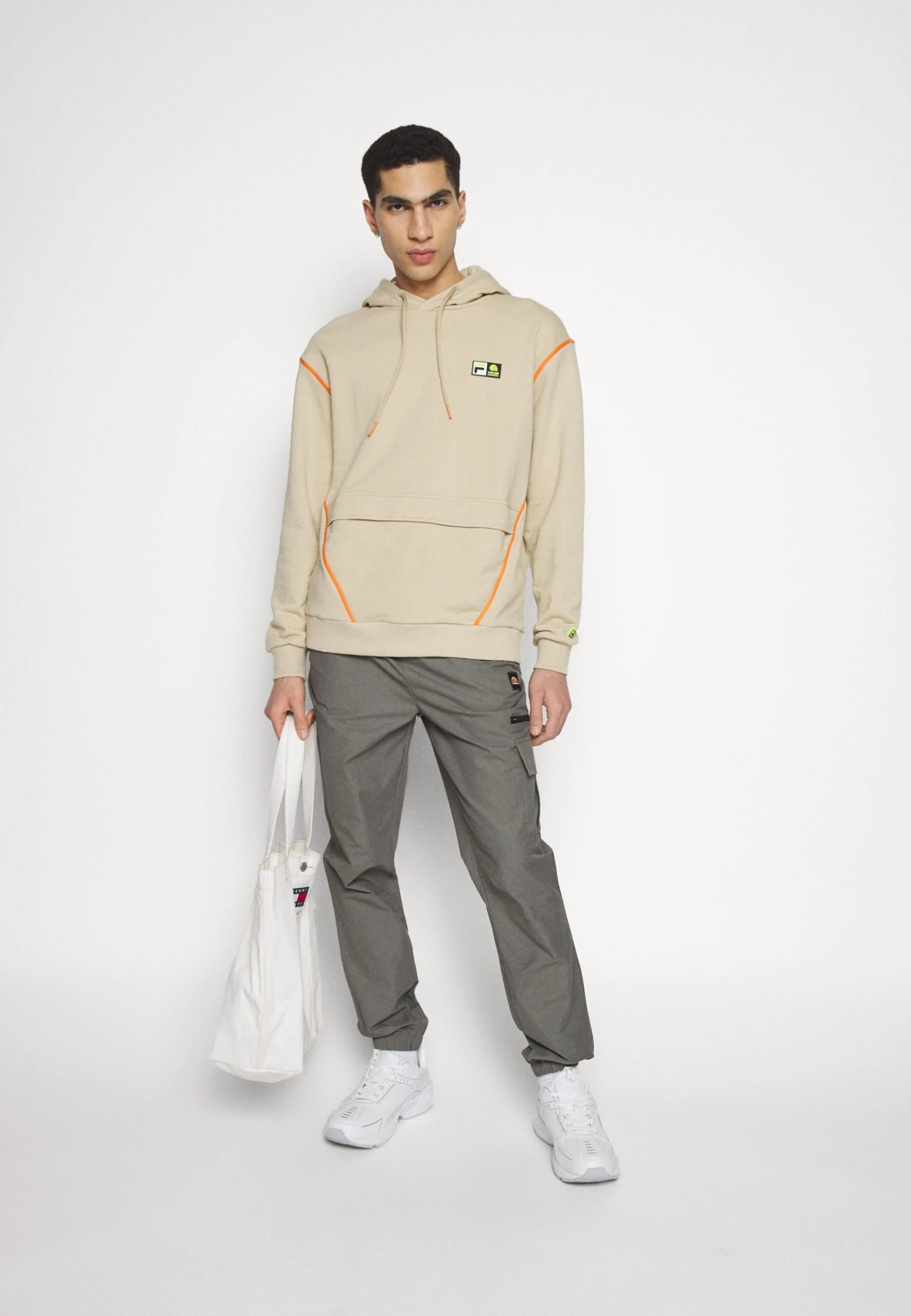 Fila Hoody Unisex - Jersey Con Capucha - Fields Of Rye - Imagen 5