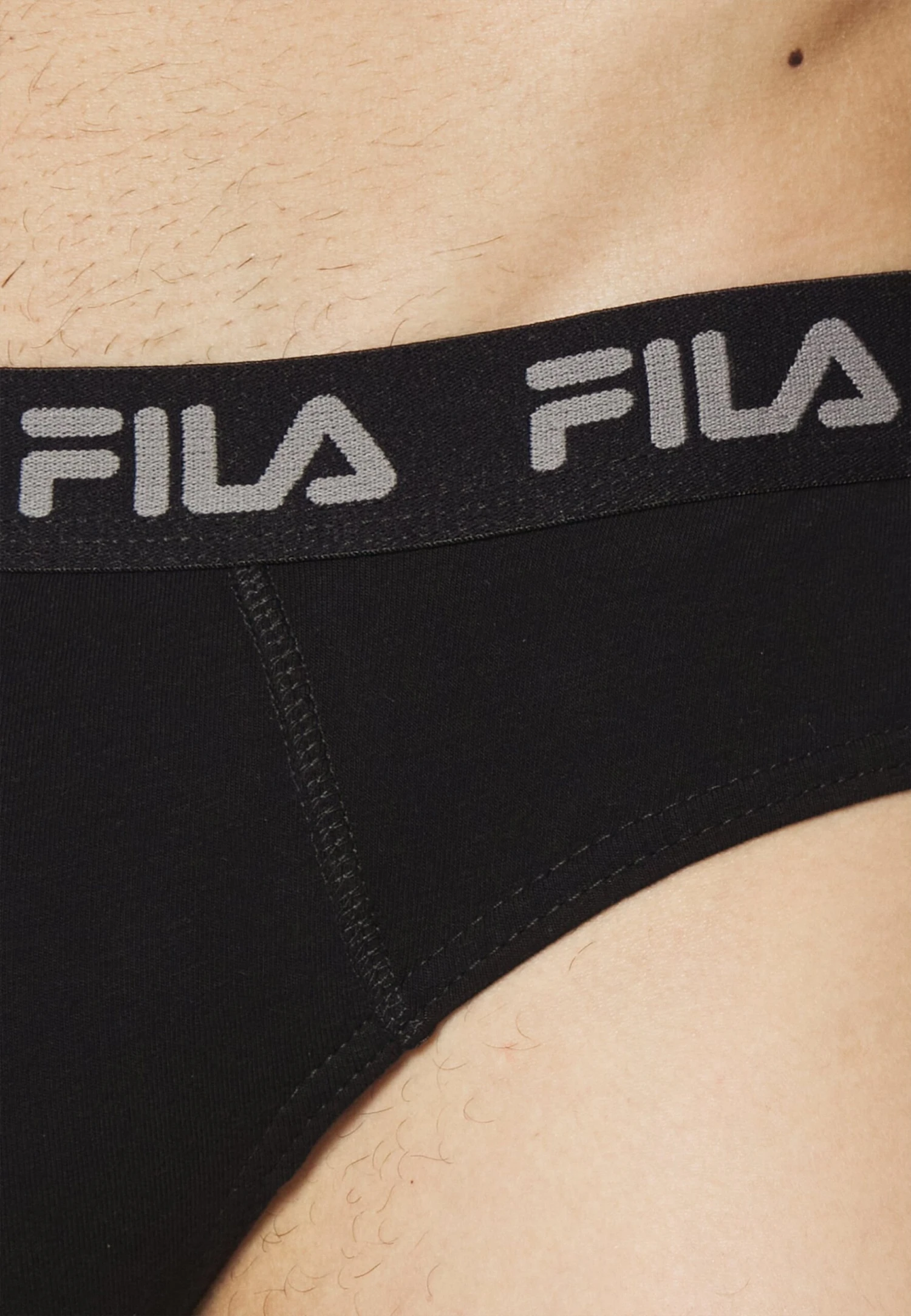 Fila Man Brief 4 Pack - Braguitas - Black - Imagen 4