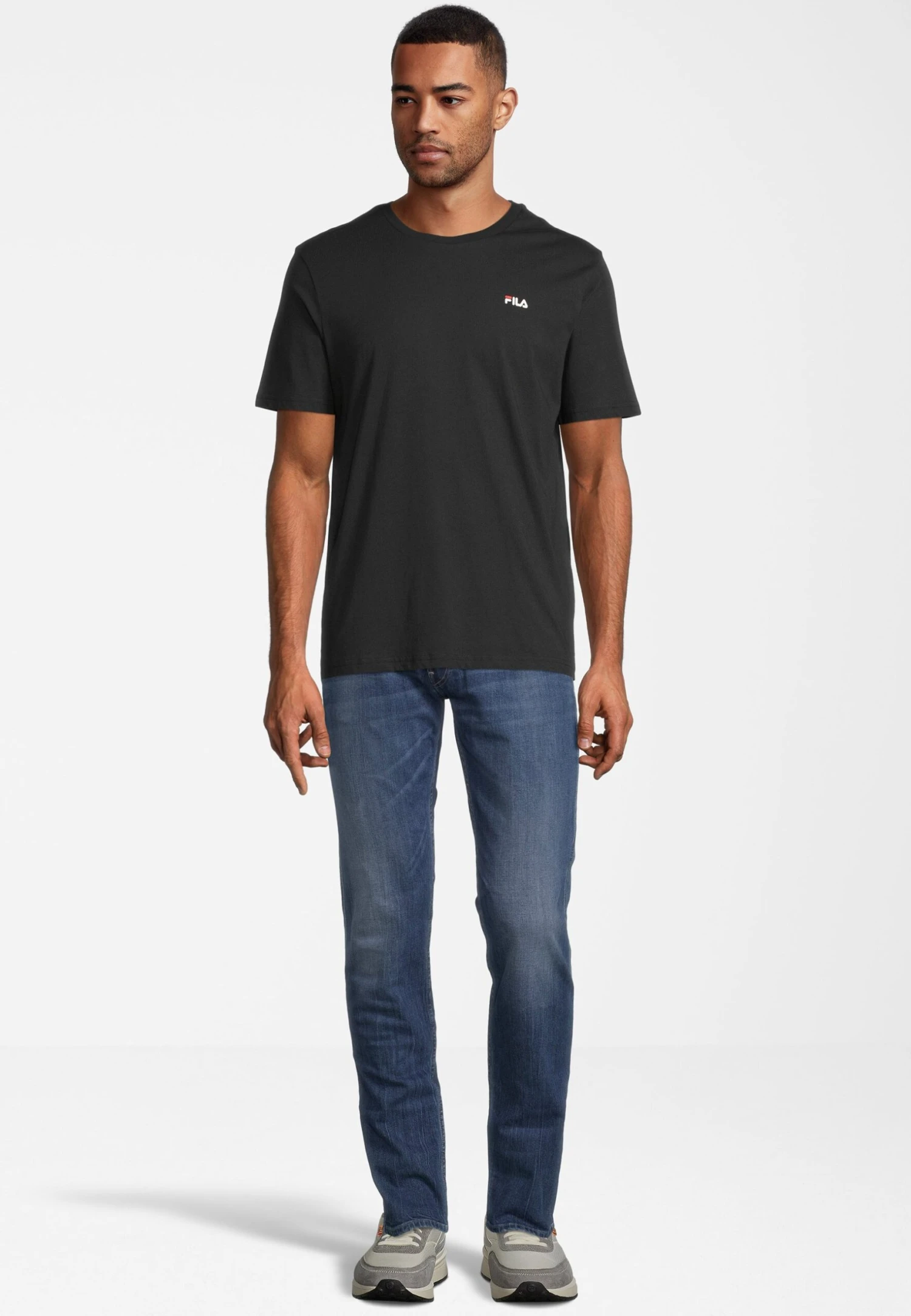 Fila Brod 2 Pack - Camiseta Básica - Black Beauty Black Beauty - Imagen 2