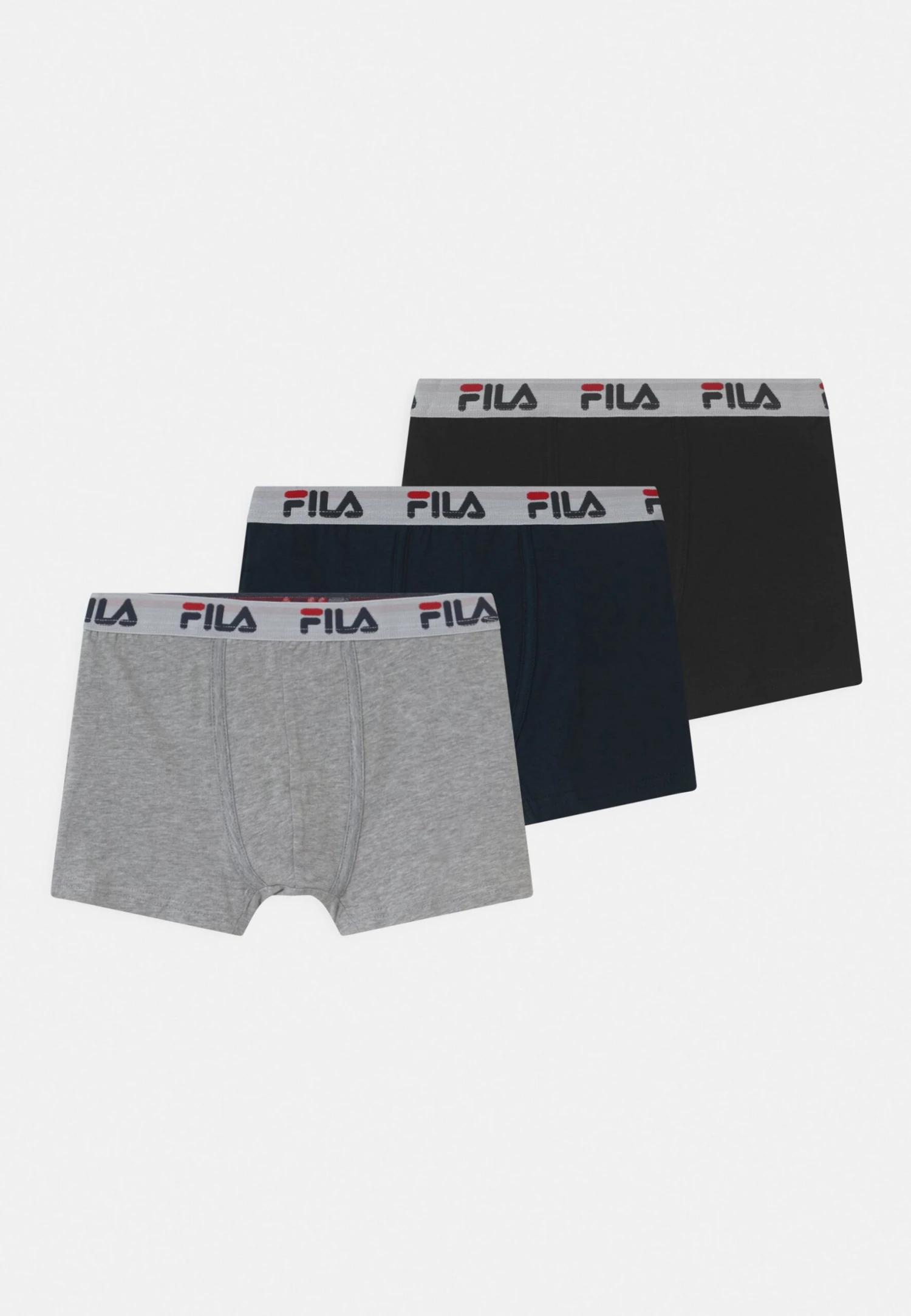Fila Junior Boy 3 Pack - Culotte - Grey/Black/Navy