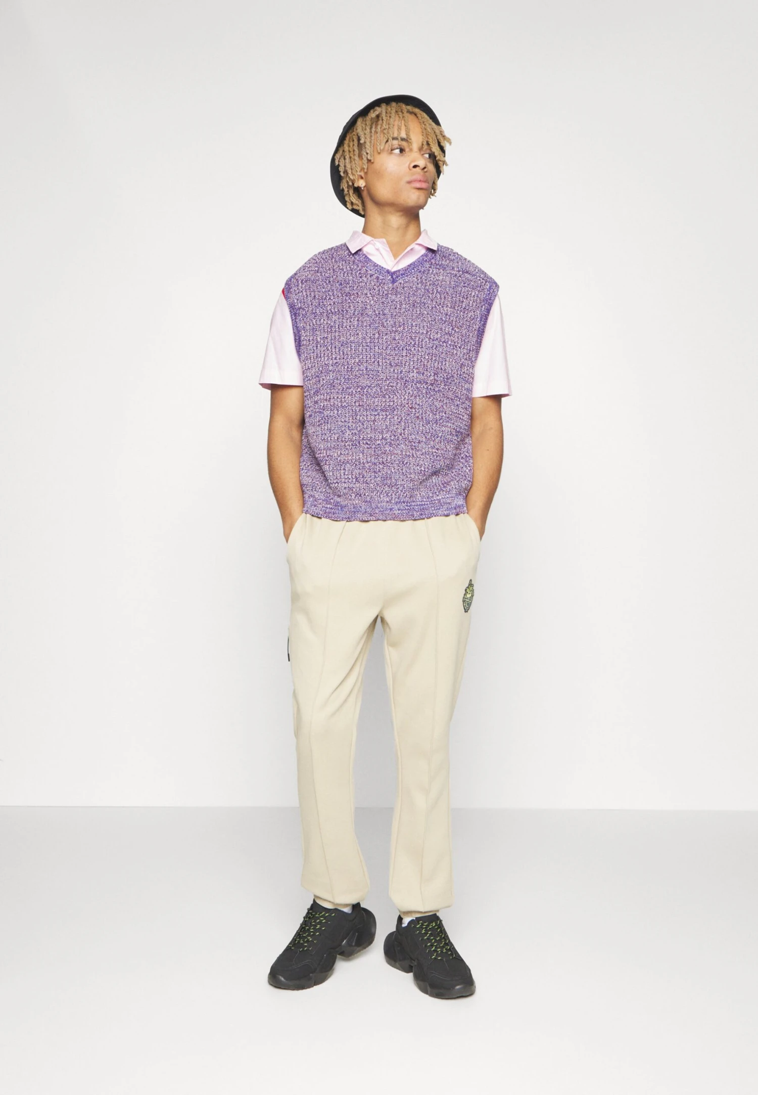 Fila Trassem Track Pants - Pantalones Deportivos - Beige - Imagen 5