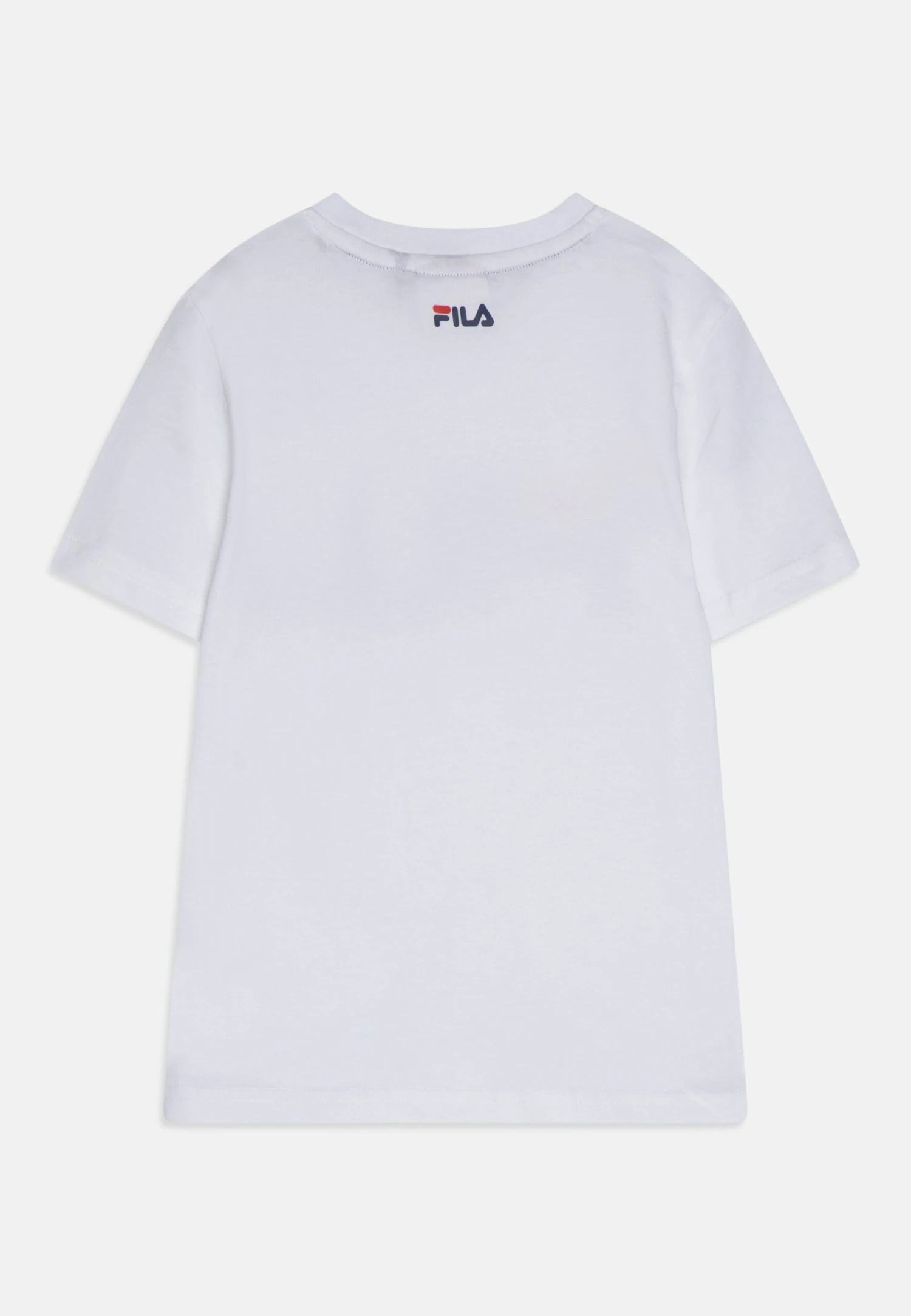 Fila Baia Mare Classic Logo Tee Unisex - Camiseta Estampada - Bright White - Imagen 2
