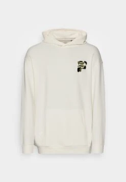 Fila Catanzaro Elongated Hoody - Sudadera - Egret