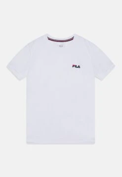 Fila Logo Small Kids Unisex - Camiseta Básica - White