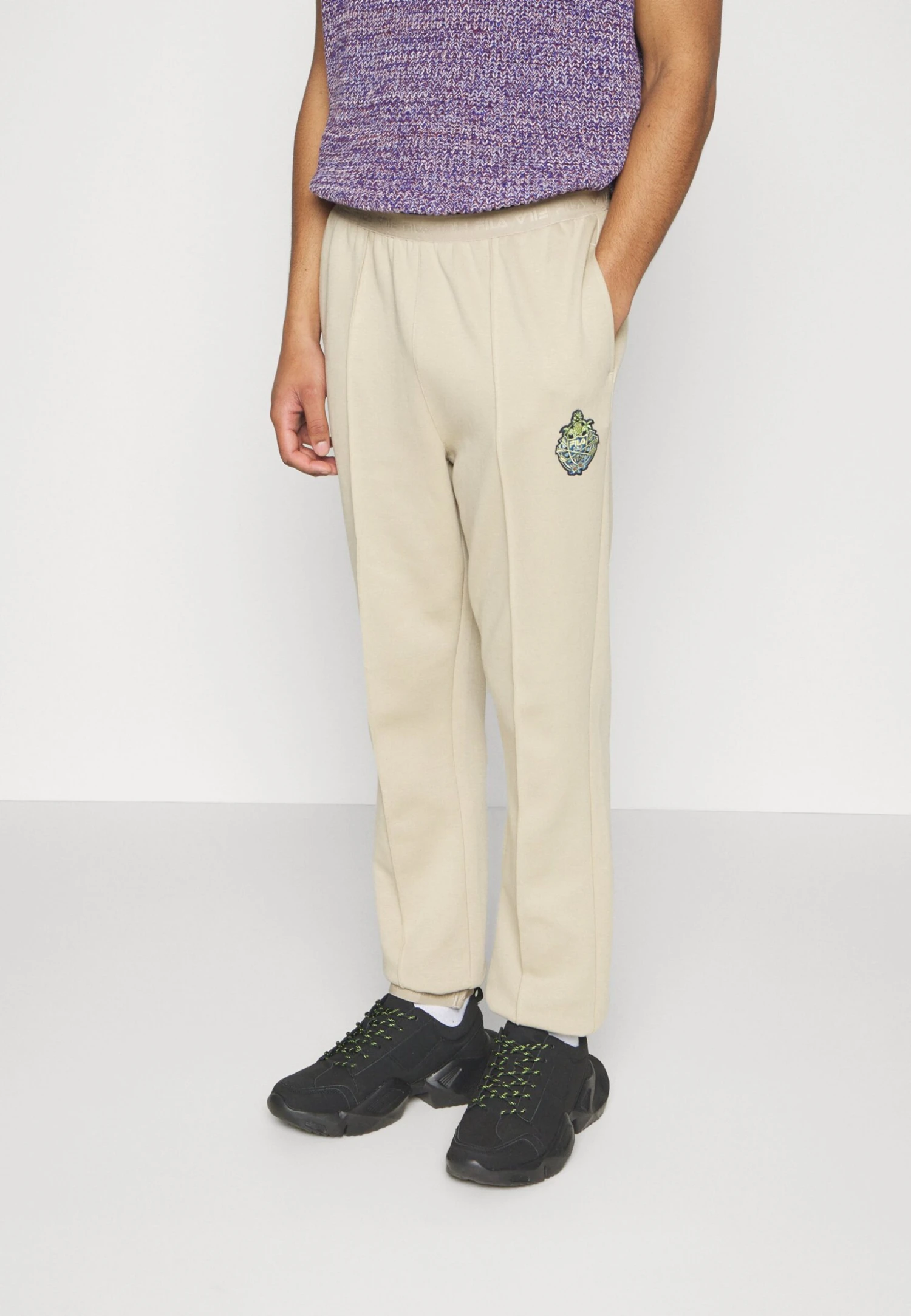 Fila Trassem Track Pants - Pantalones Deportivos - Beige - Imagen 3