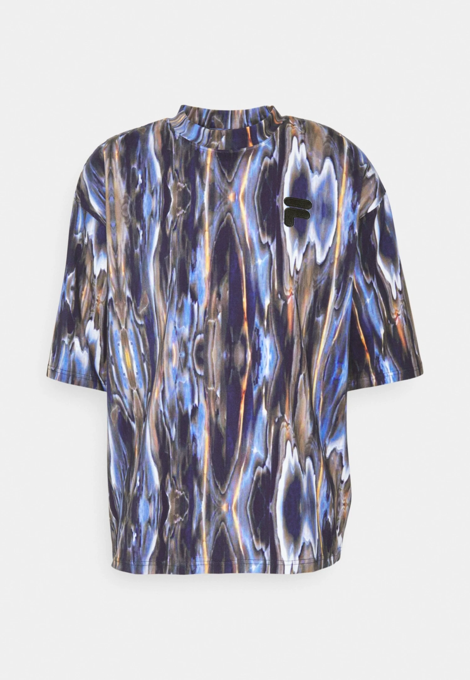 Fila Commercy Oversized Tee Unisex - Camiseta Estampada - Blue Melting - Imagen 4