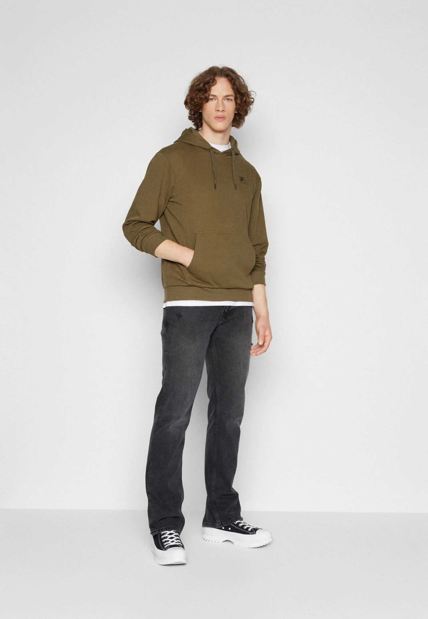 Fila Balbronn Hoody - Sudadera - Olive Night - Imagen 5
