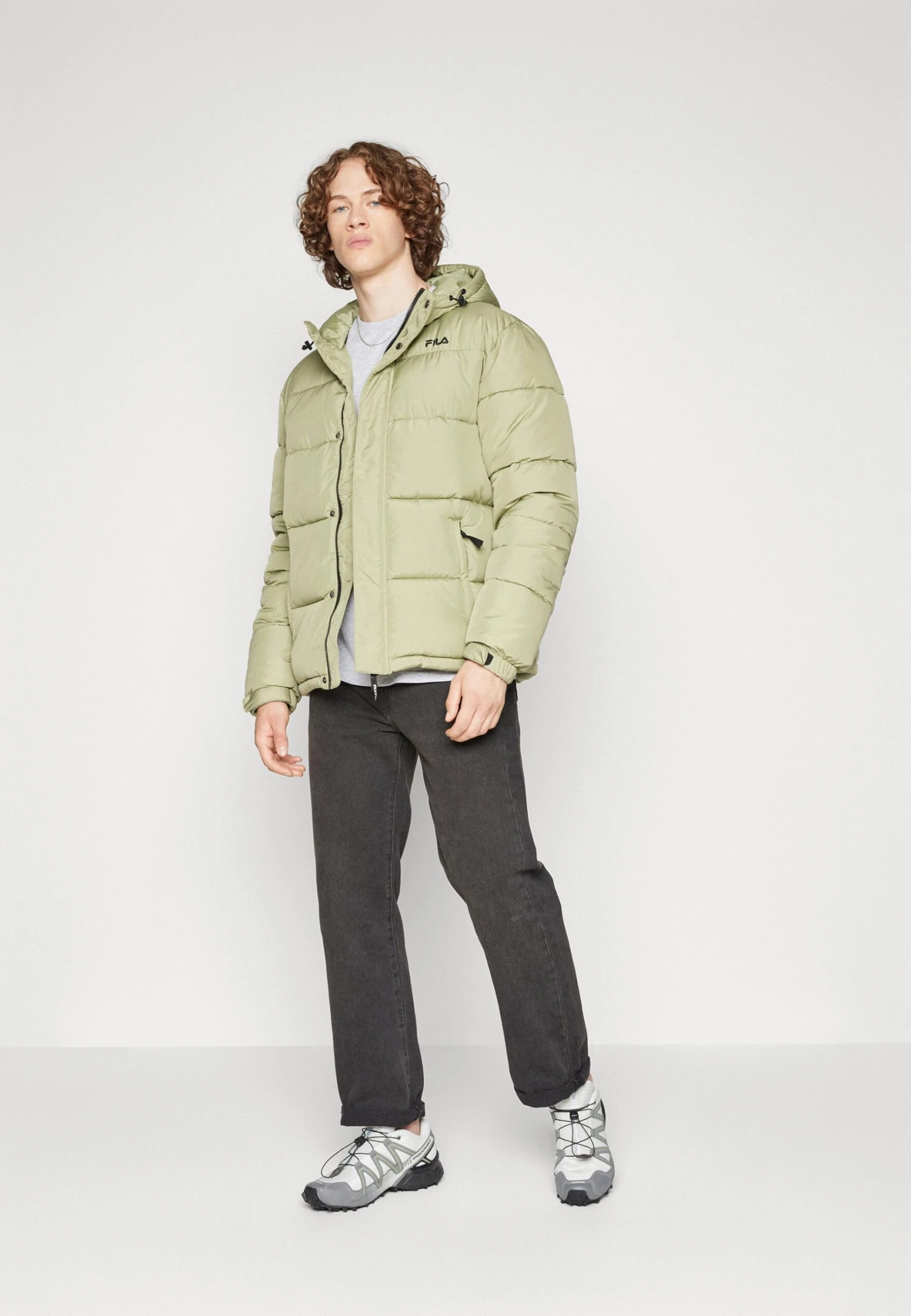 Fila Bensheim - Chaqueta De Invierno - Oil Green - Imagen 5