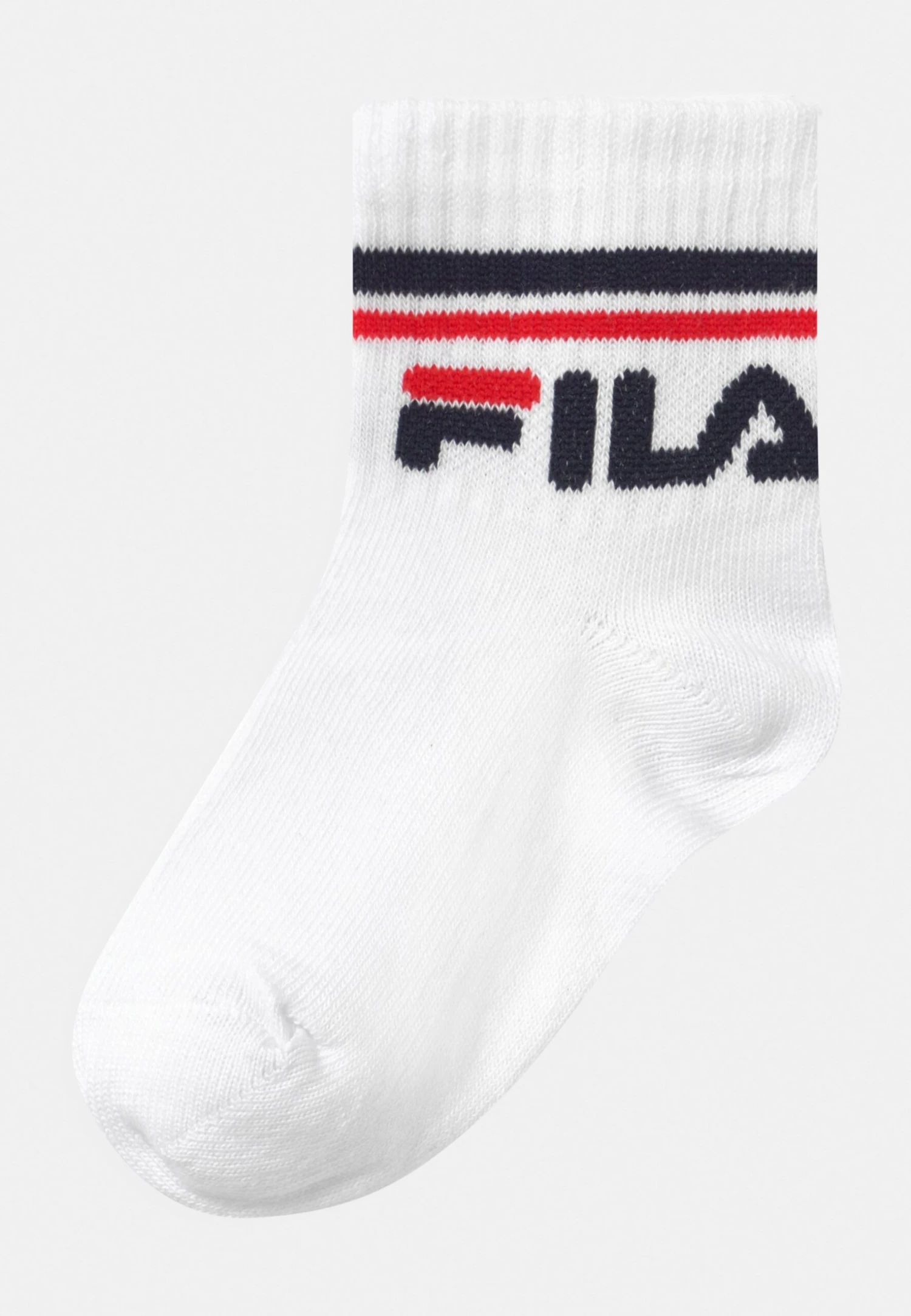 Fila Junior Quarter Unisex 6 Pack - Calcetines - White - Imagen 2