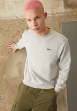 Fila Brustem Crew - Sudadera - Light Grey Melange