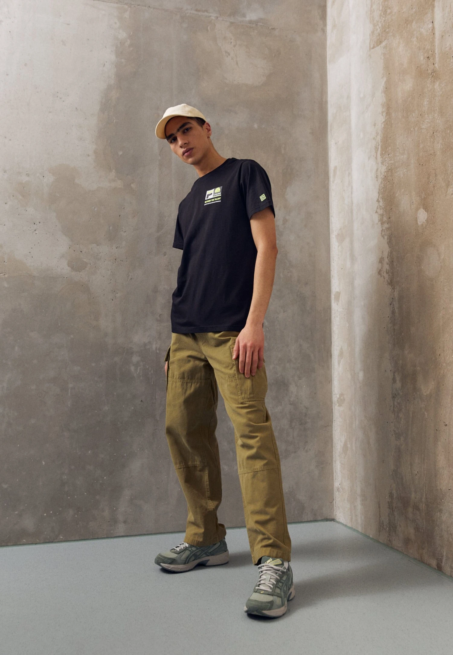 Fila Tee - Camiseta Estampada - Black - Imagen 2