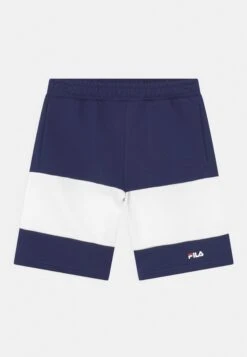 Fila Bridgeport Blocked - Pantalones Deportivos - Medieval Blue/Bright White