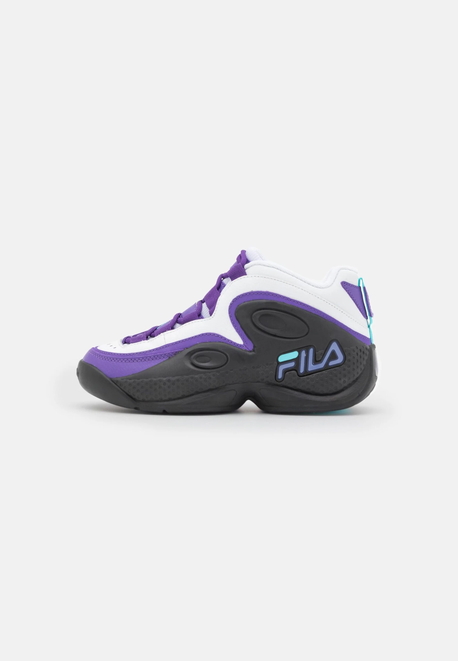 Fila Grant Hill Mid- Zapatillas Altas - Black/Electric Purple - Imagen 2