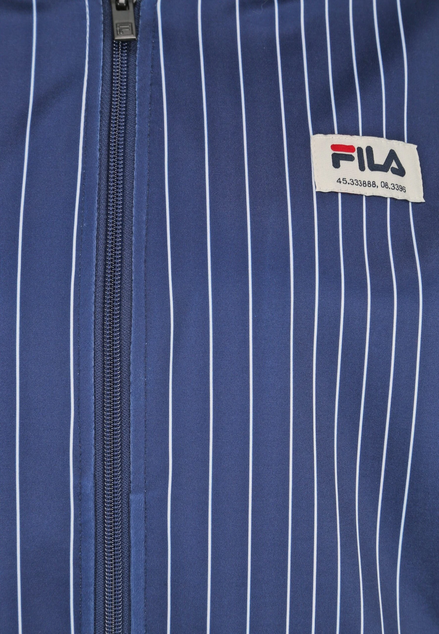Fila Torrelavega - Chaqueta De Entrenamiento - Medieval Blue Antique White Irregular Striped - Imagen 5