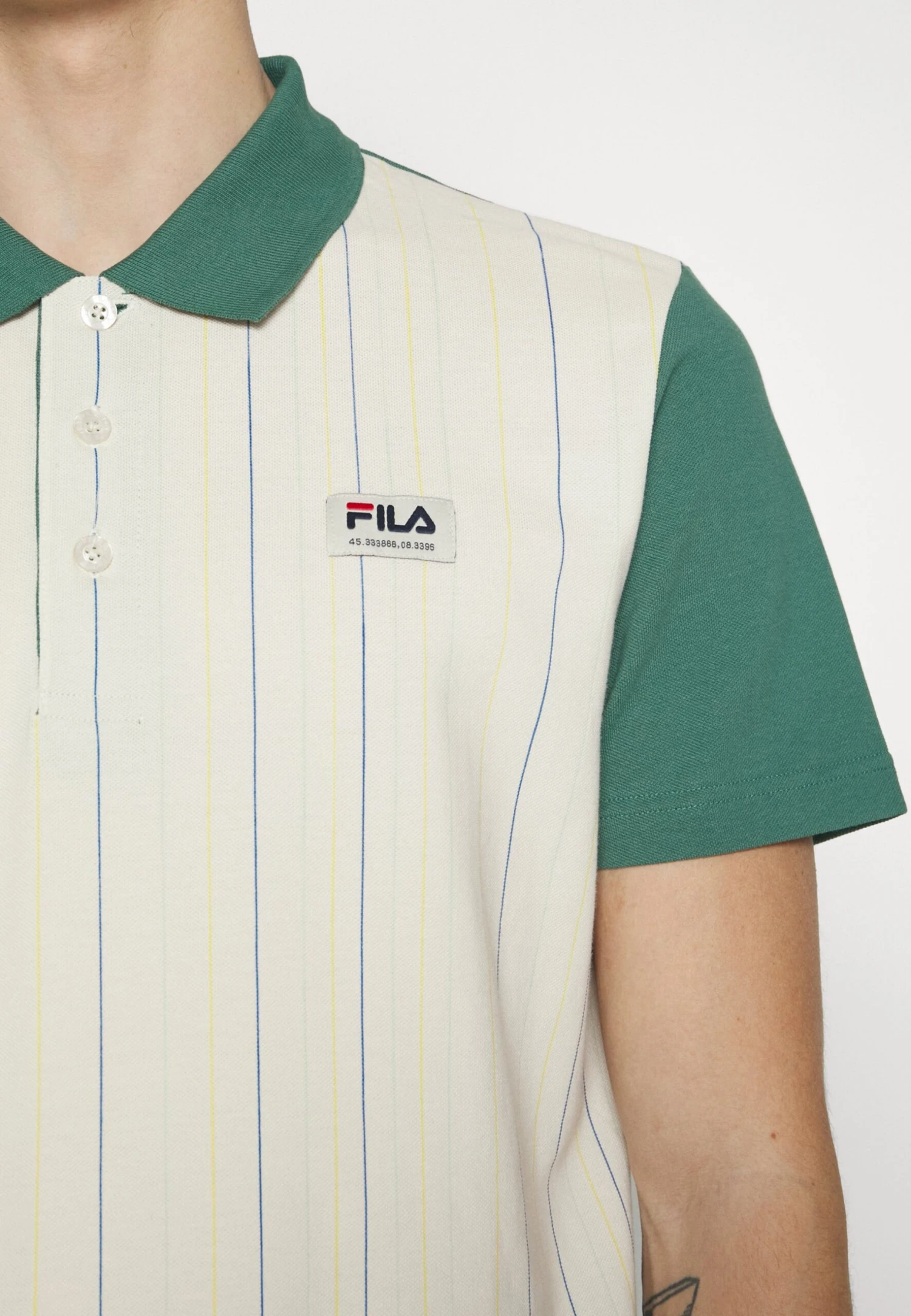 Fila Teugn - Polo - Blue Spruce/Antique White - Imagen 7
