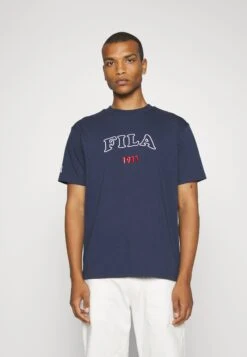 Fila Tripoli Unisex - Camiseta Estampada - Black Iris