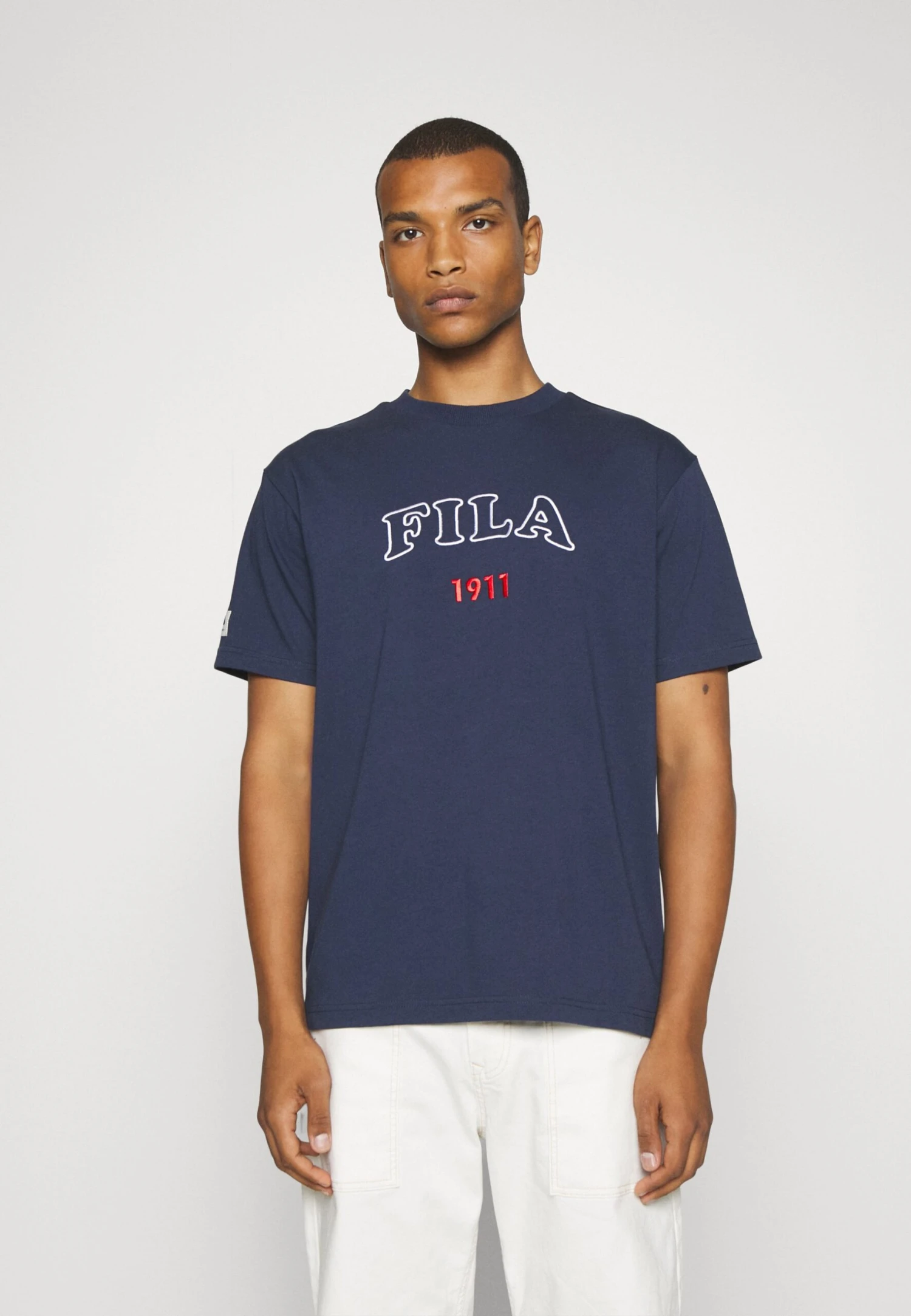 Fila Tripoli Unisex - Camiseta Estampada - Black Iris