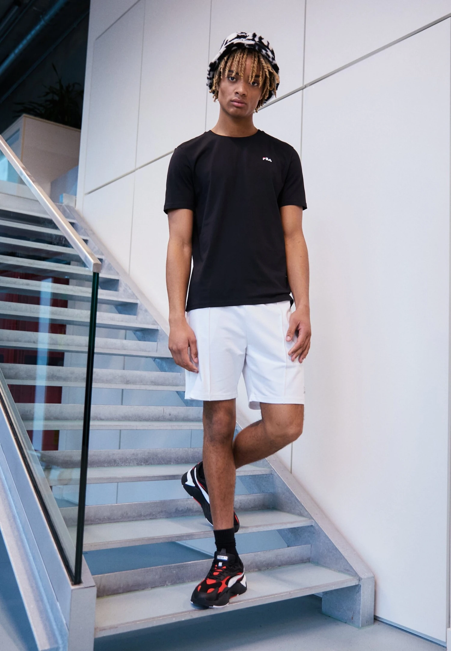 Fila Brod Tee 2 Pack - Camiseta Básica - Black