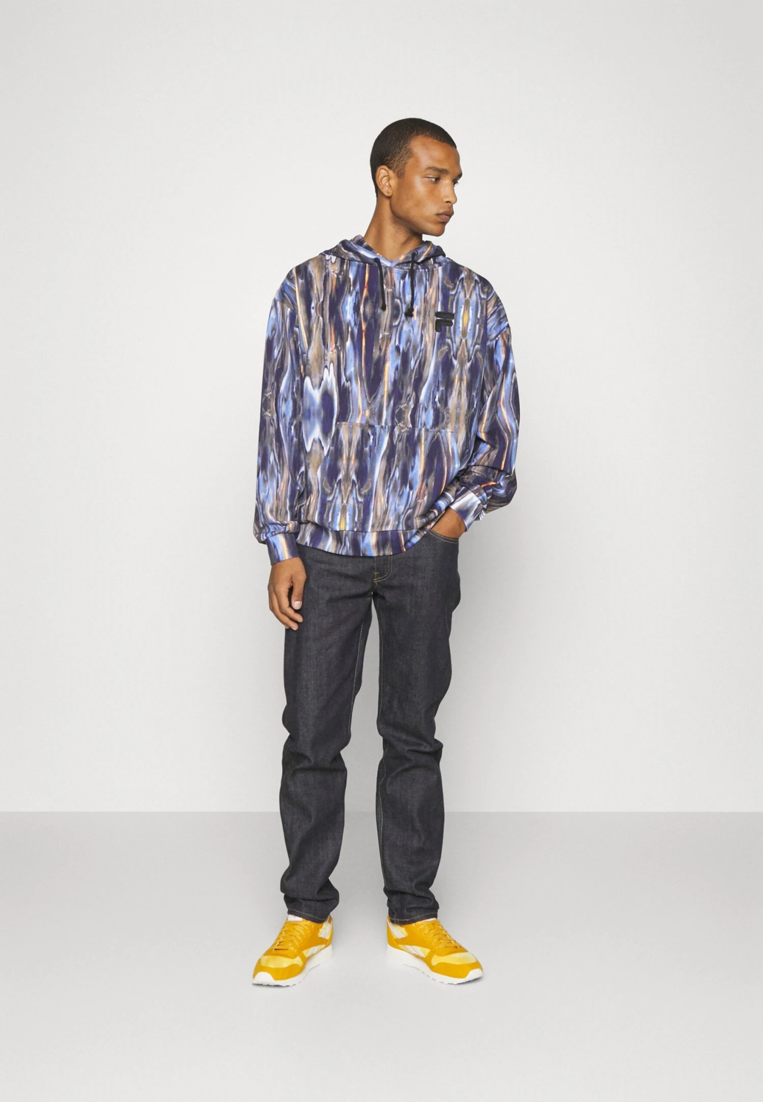 Fila Coulogne Hoody Unisex - Sudadera - Blue - Imagen 2