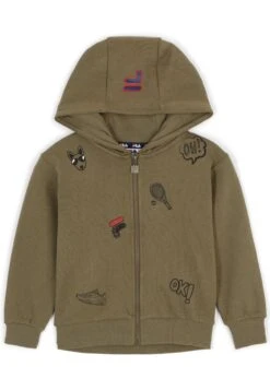 Fila Apparel Bakersield Hooded- Sudadera Con Cremallera - Burnt Olive