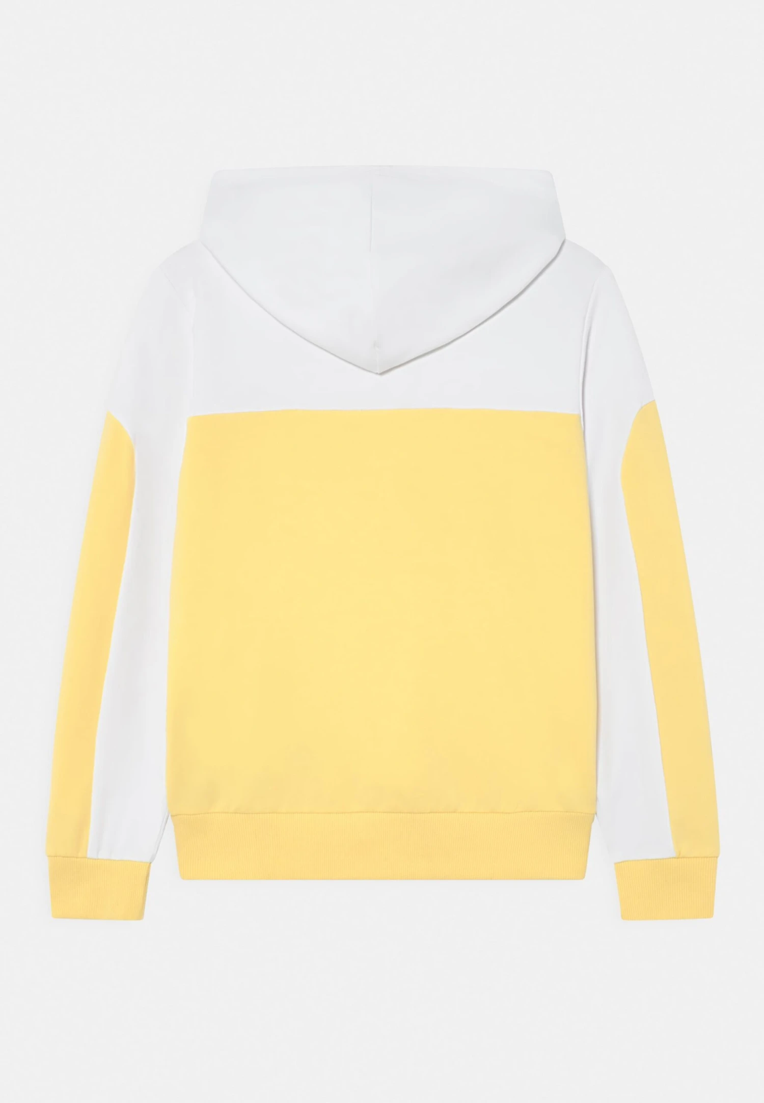 Fila Bad Zwesten Cropped Hoody - Sudadera - Bright White/Pale Banana - Imagen 2