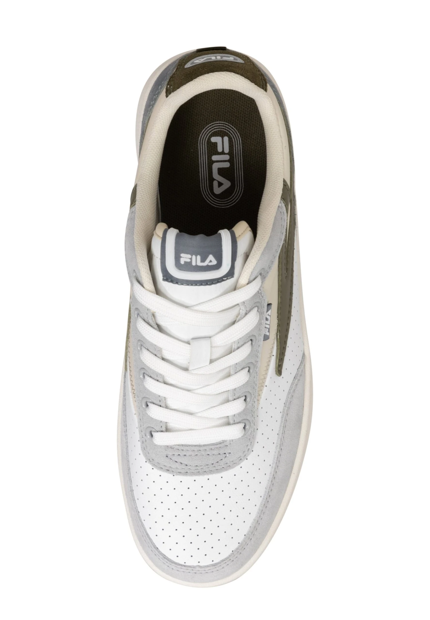 Fila Sevaro S - Zapatillas - White-Burnt Olive - Imagen 8