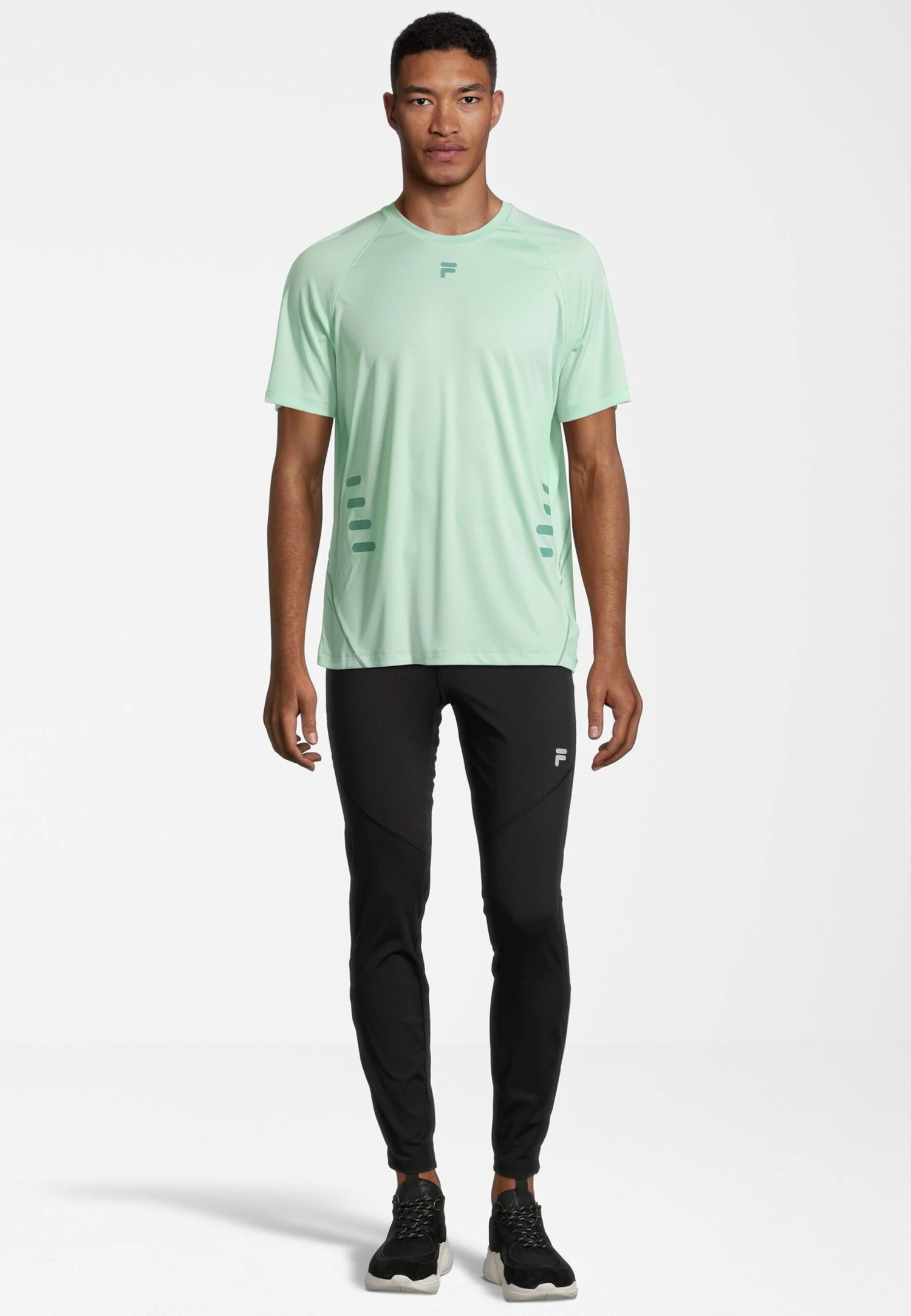 Fila Rho Raglan Tee - Camiseta Estampada - Brook Green - Imagen 2