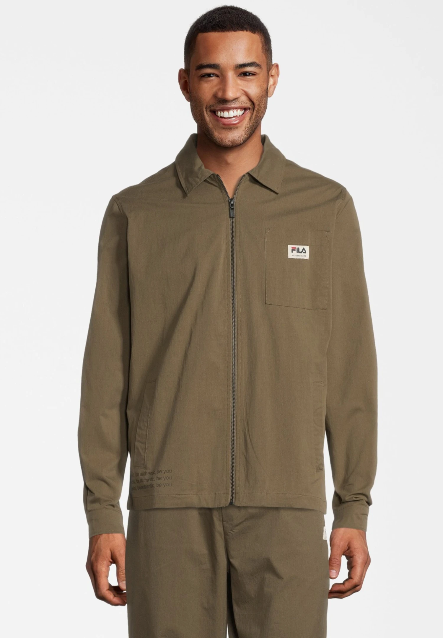 Fila Termoli- Chaqueta Fina - Burnt Olive