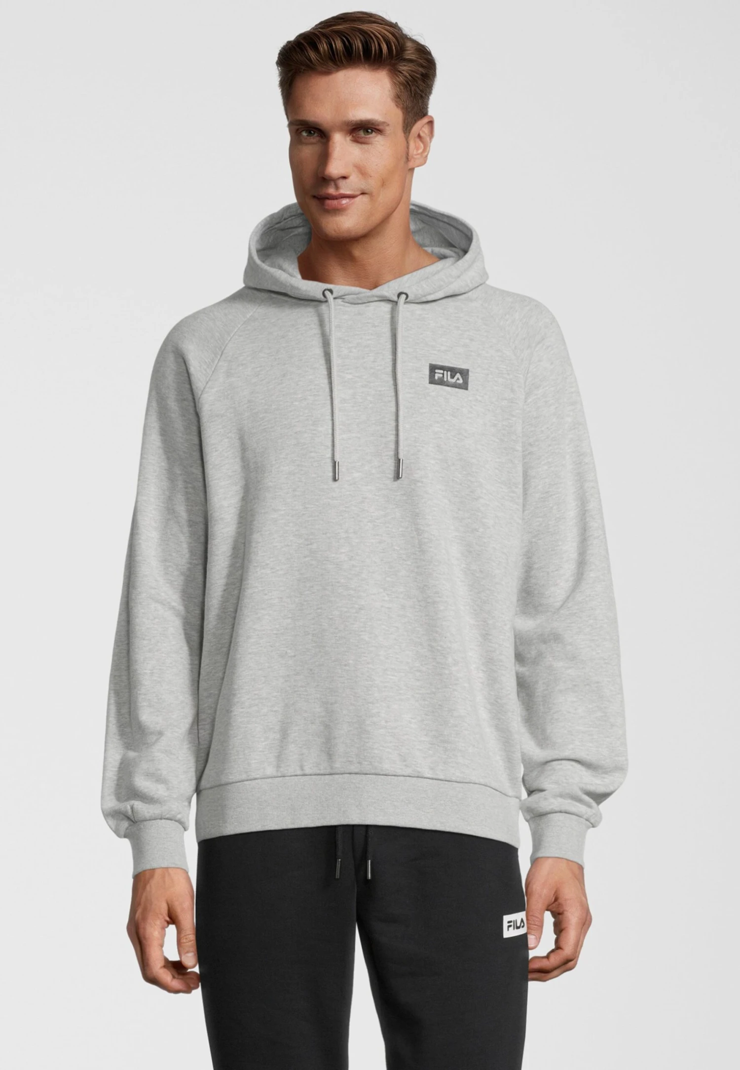 Fila Belfort Hoody - Jersey Con Capucha - Light Grey Melange