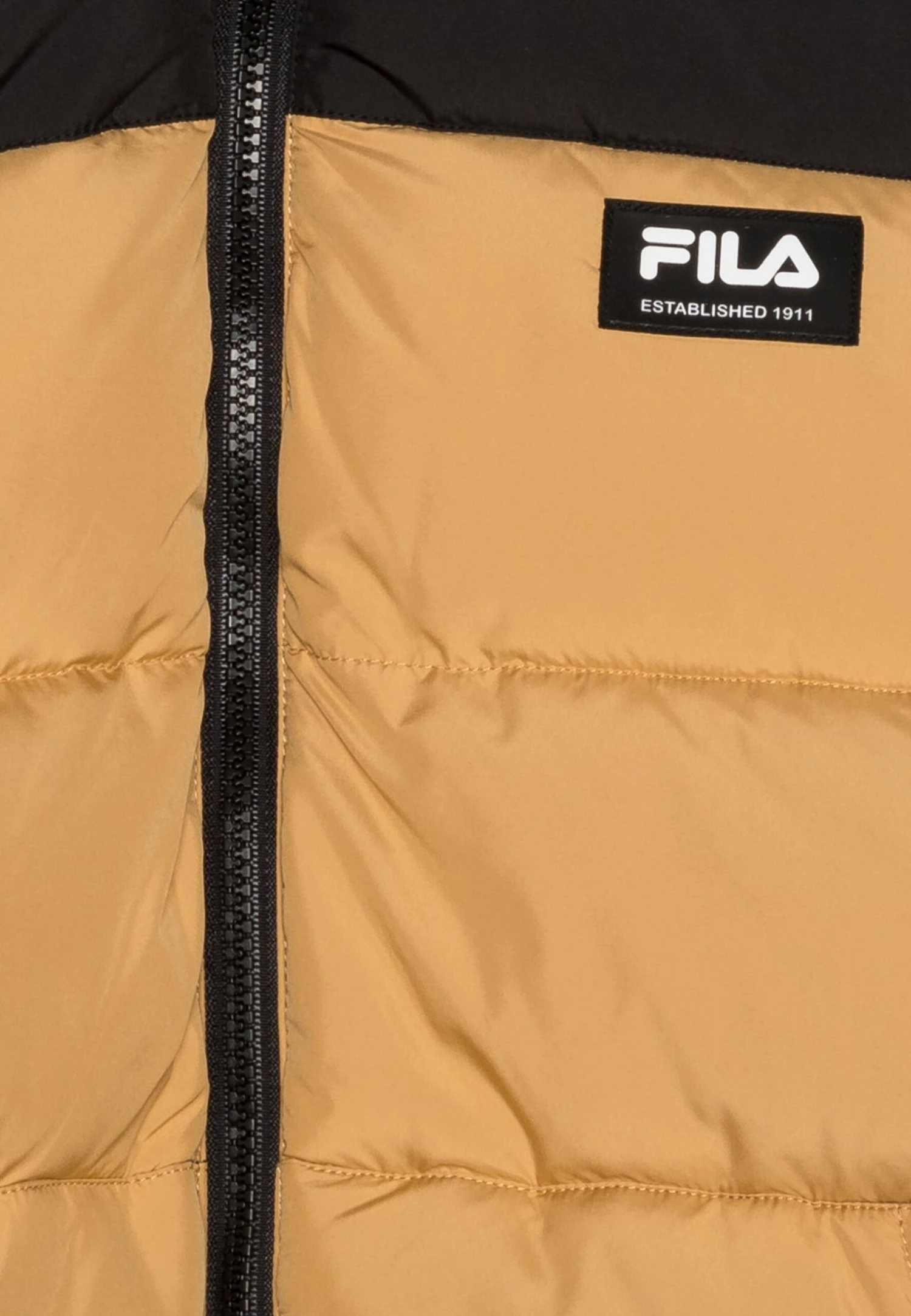 Fila Thalwenden Teens Blocked Puff Unisex - Chaqueta De Invierno - Iced Coffee/Black - Imagen 3