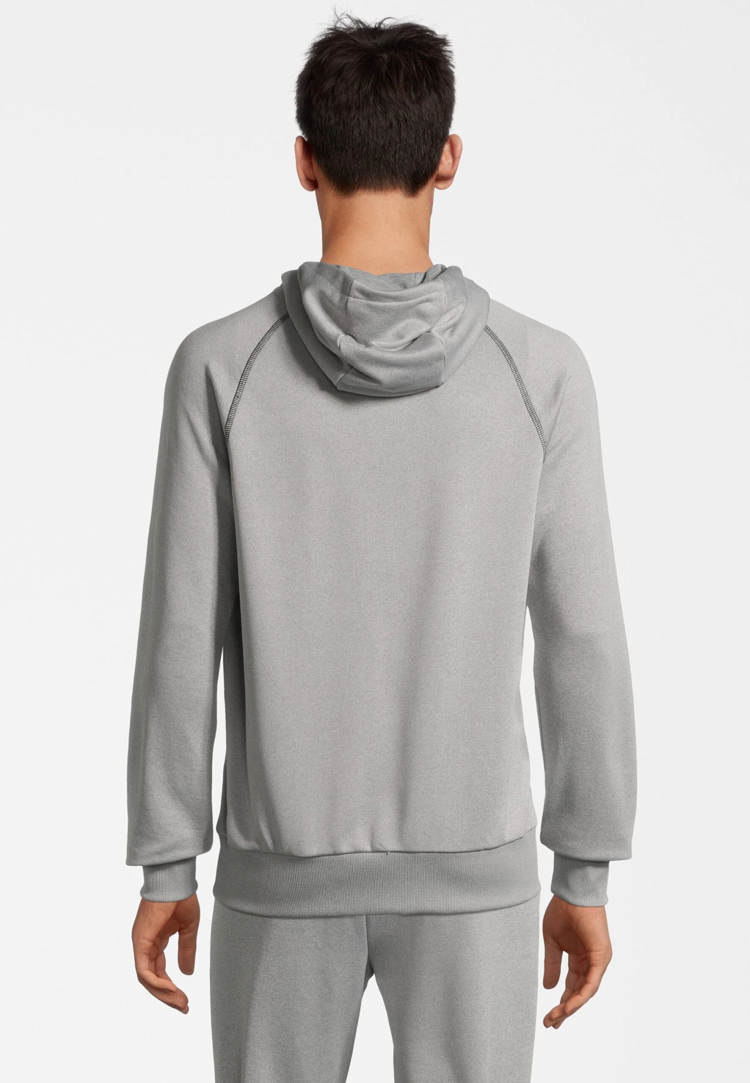 Fila Lage Slim- Sudadera Con Cremallera - Light Grey Melange - Imagen 3