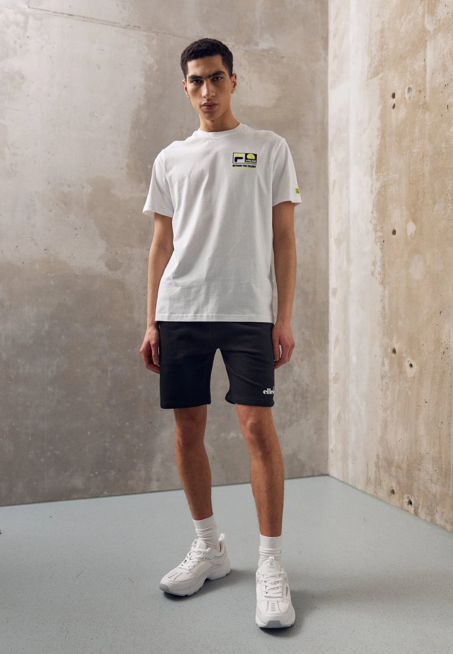 Fila Tee - Camiseta Estampada - Bright White - Imagen 2
