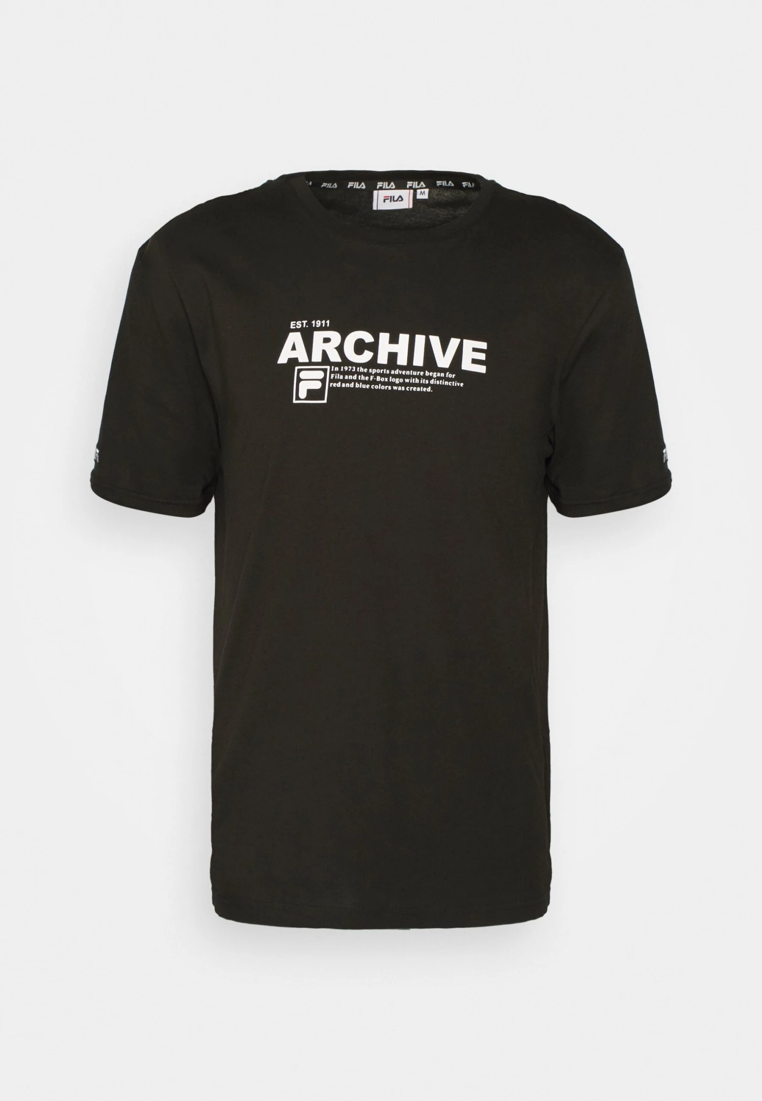 Fila Burbach Tee - Camiseta Estampada - Black - Imagen 7