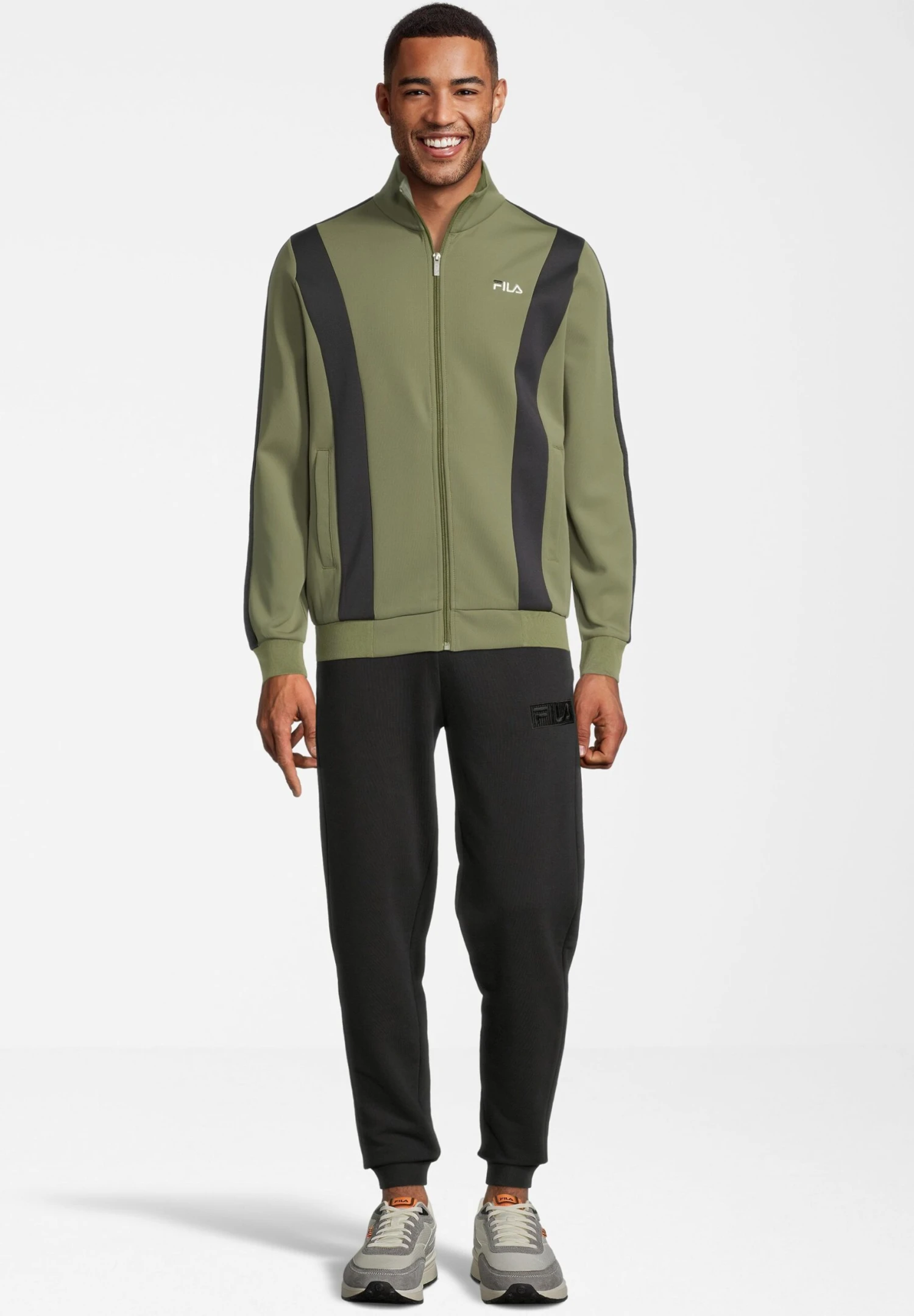 Fila Bastia - Chaqueta De Entrenamiento - Loden Green Moonless Night - Imagen 2