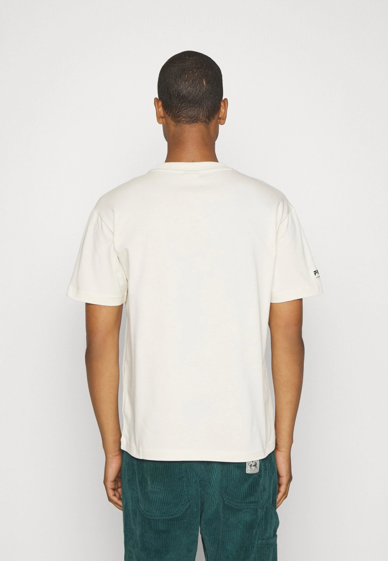 Fila Tripoli Unisex - Camiseta Estampada - Whitecap Gray - Imagen 3