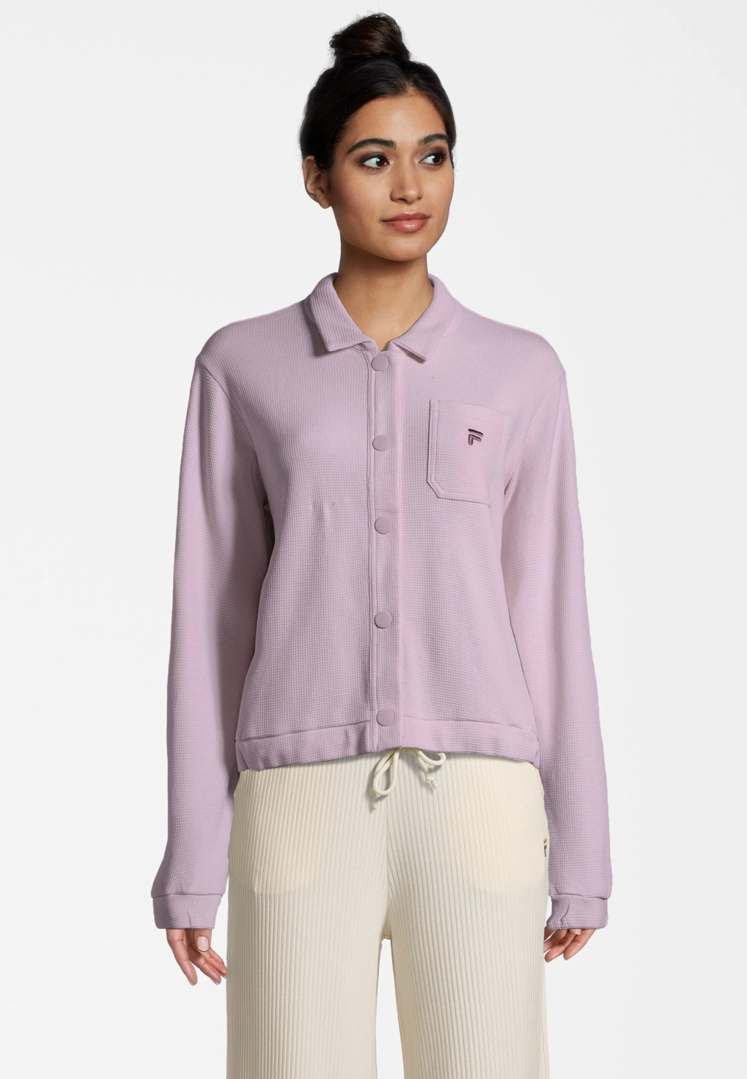 Fila Apparel Civita Cropped- Chaqueta Fina - Fair Orchid