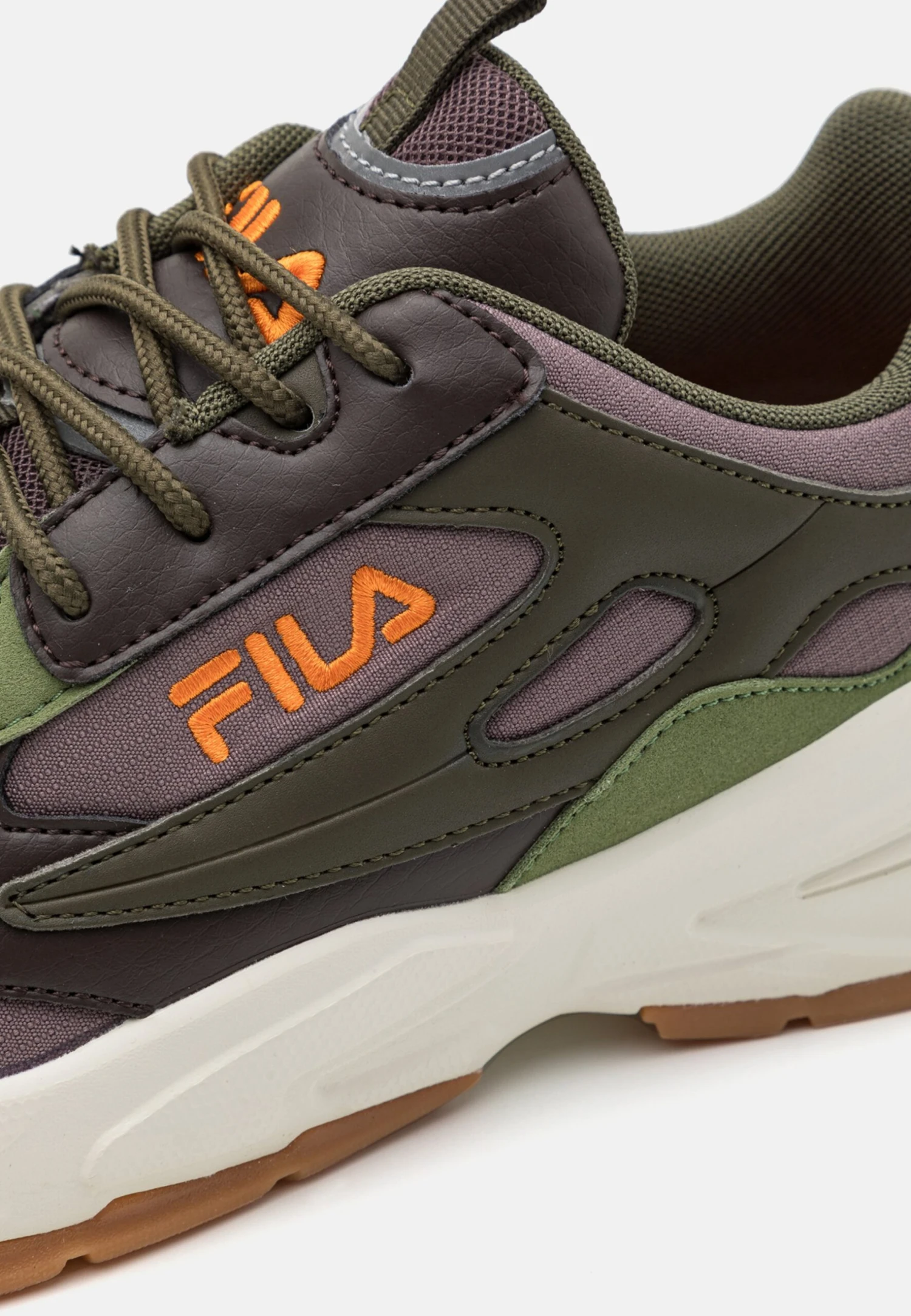 Fila Novarra Unisex - Zapatillas - Plum Truffle/Oil Green - Imagen 6