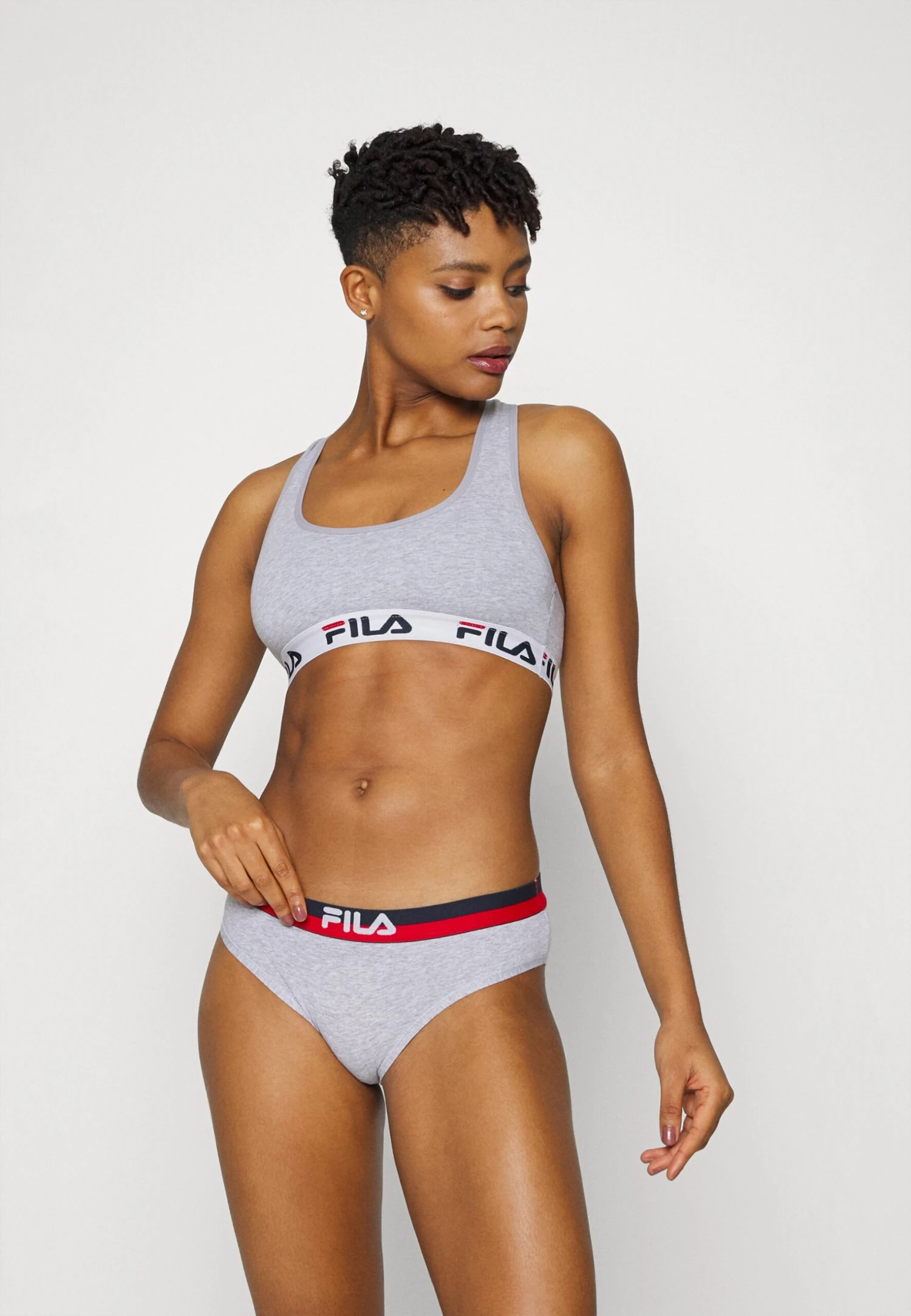 Fila Women Brief 3 Pack - Braguitas - Grey