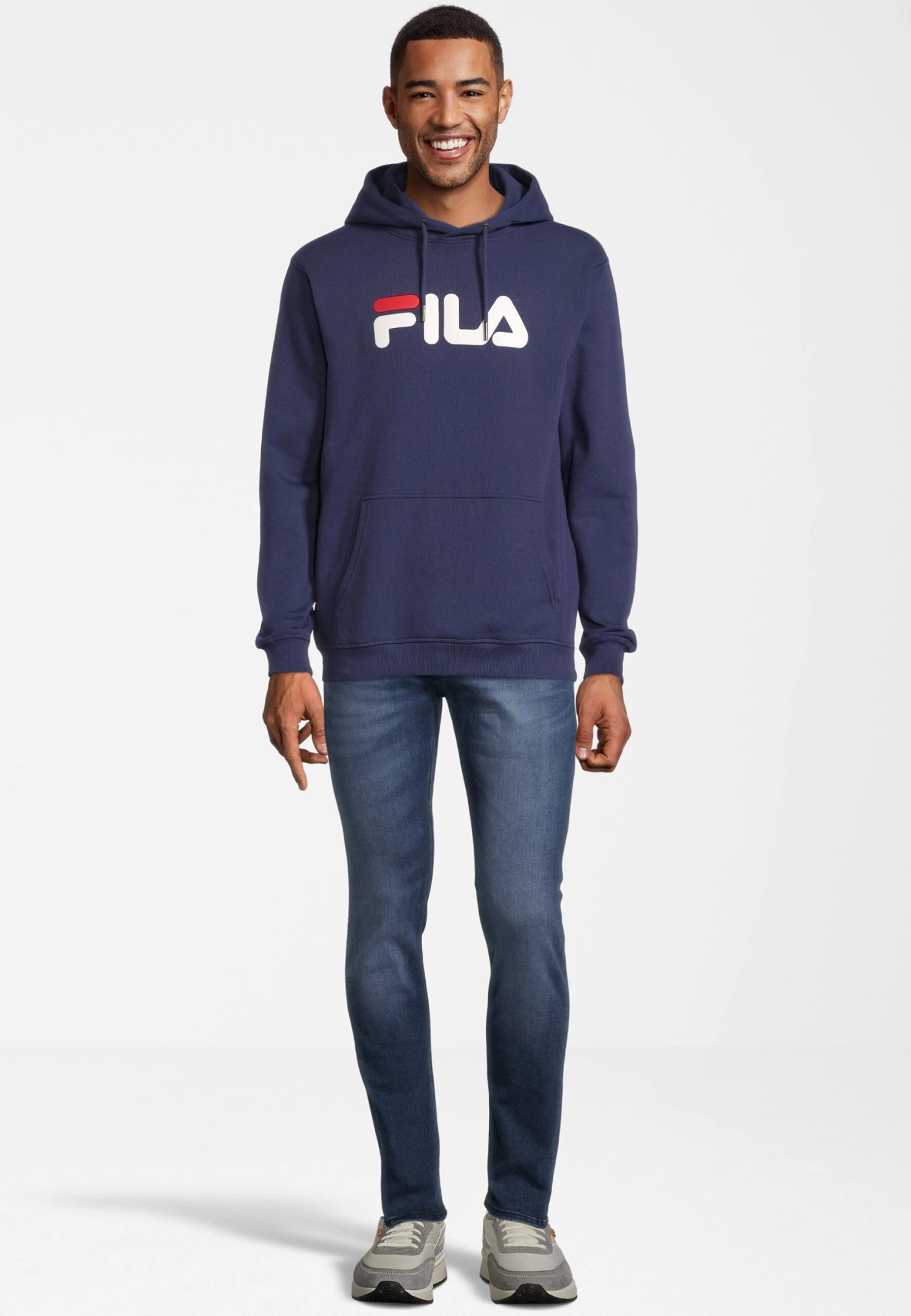 Fila Barumini- Jersey Con Capucha - Medieval Blue - Imagen 2